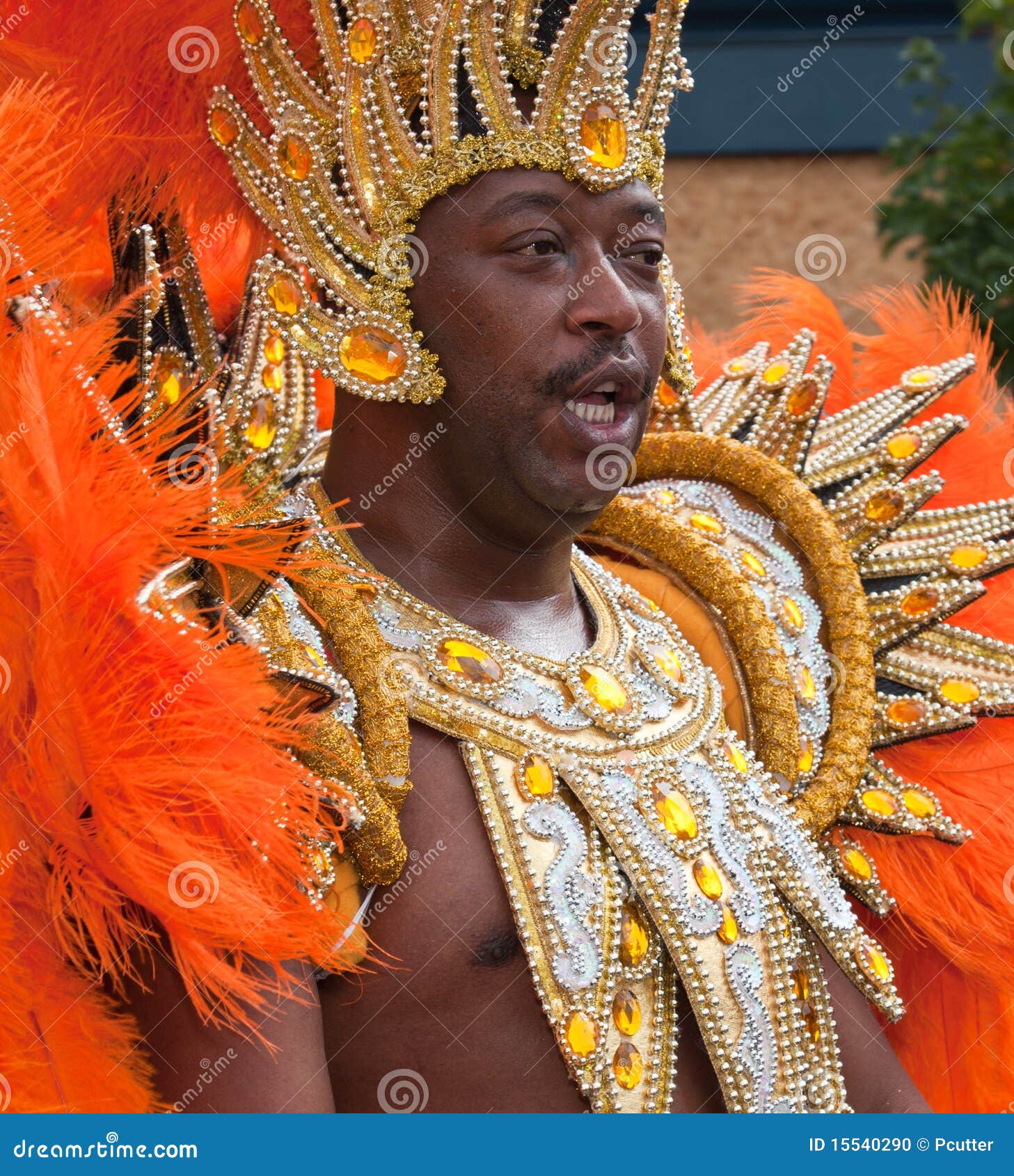 Male Performer in the 2009 Notting Hill Carnival Editorial Image ...