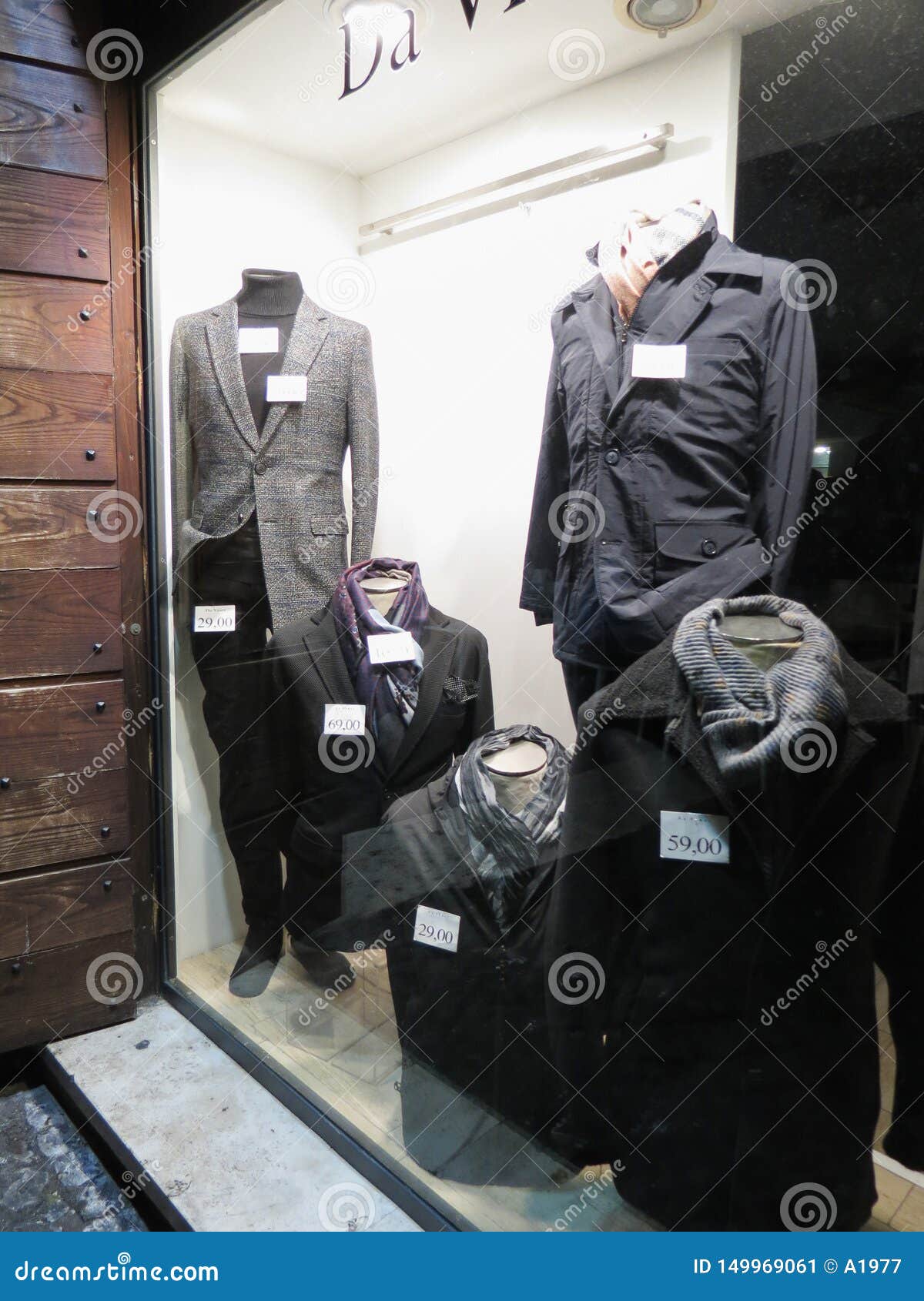 Male Showroom Dummy Mannequins in Rome Editorial Photo - Image of ...