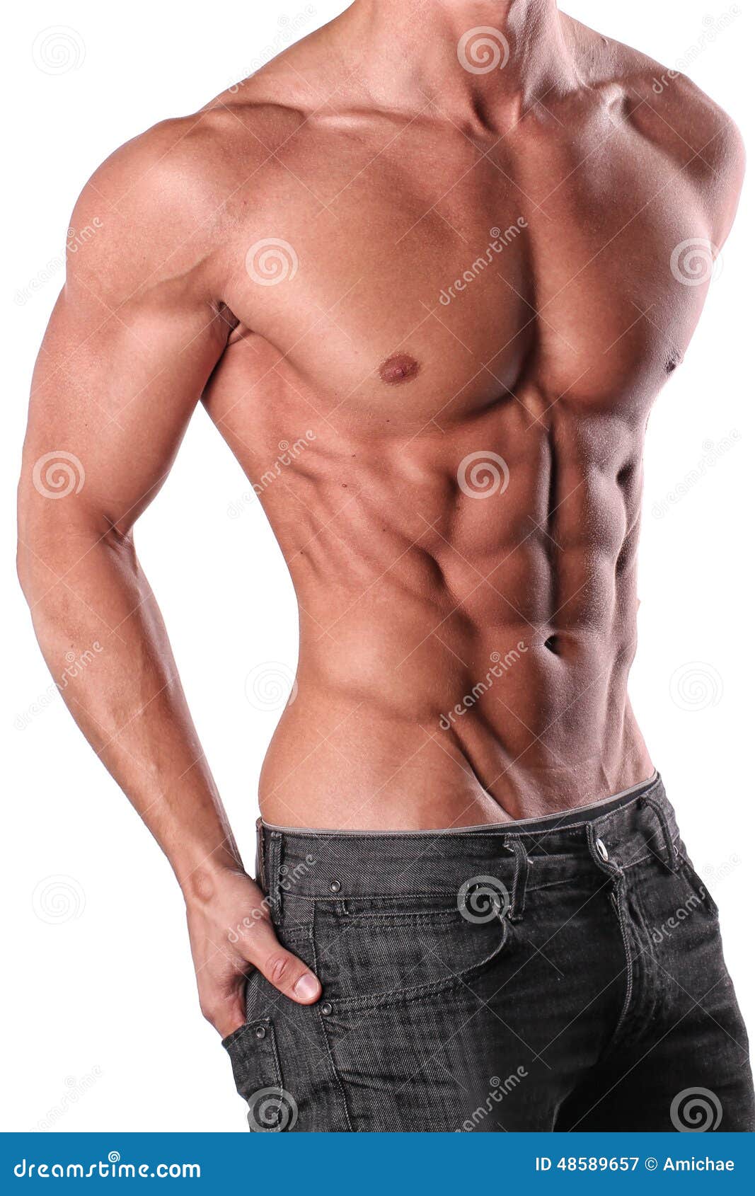 male torso