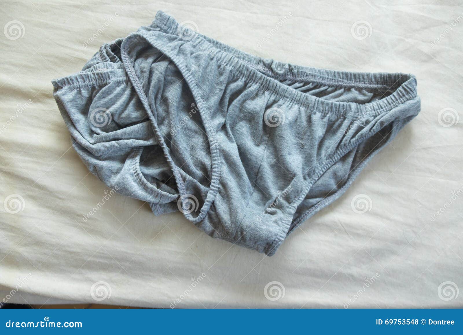 Male Underpants or Underware Bikini Stock Photo - Image of dirty, fiber ...