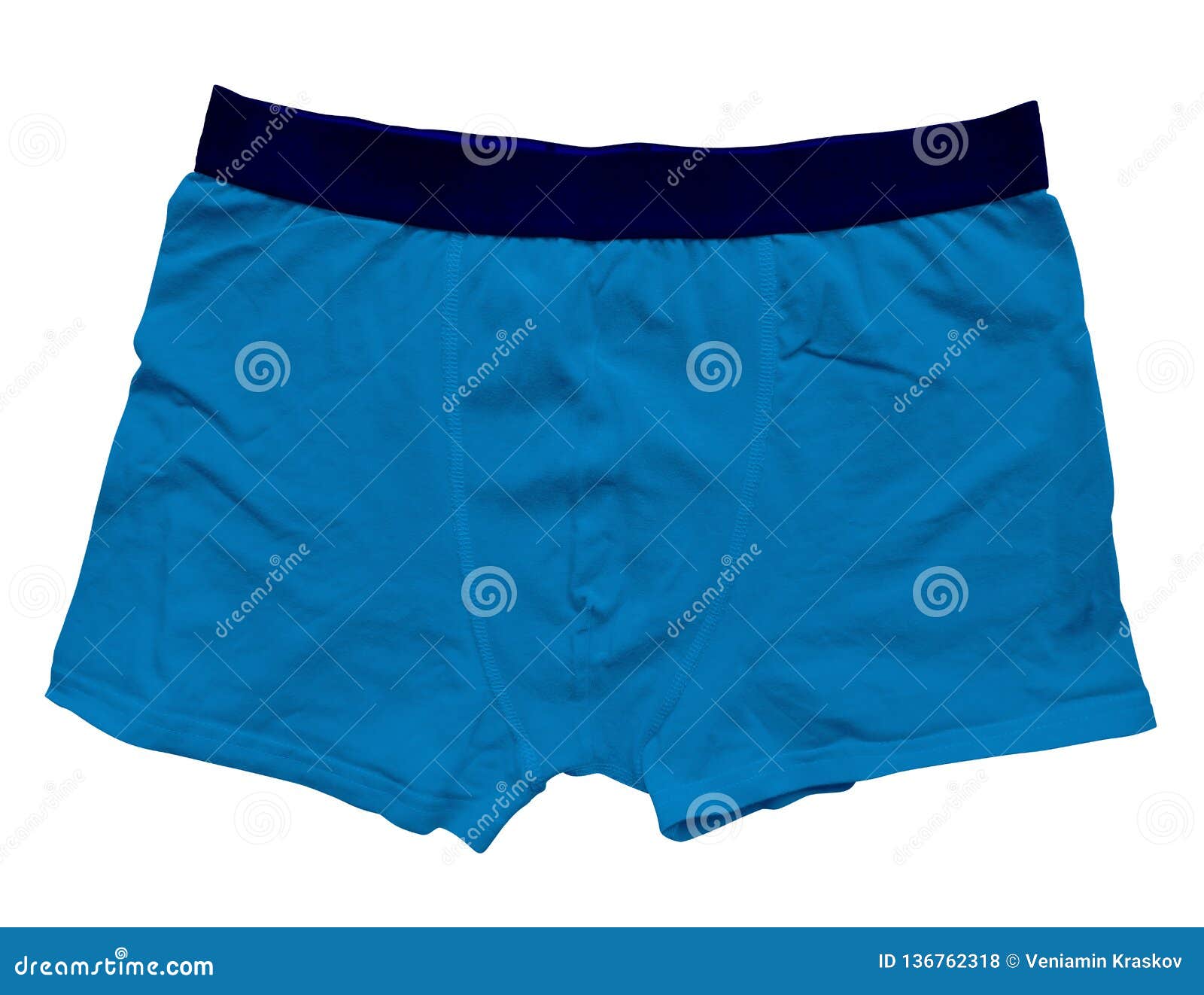 Male Underwear Isolated - Blue Stock Photo - Image of apparel, single ...