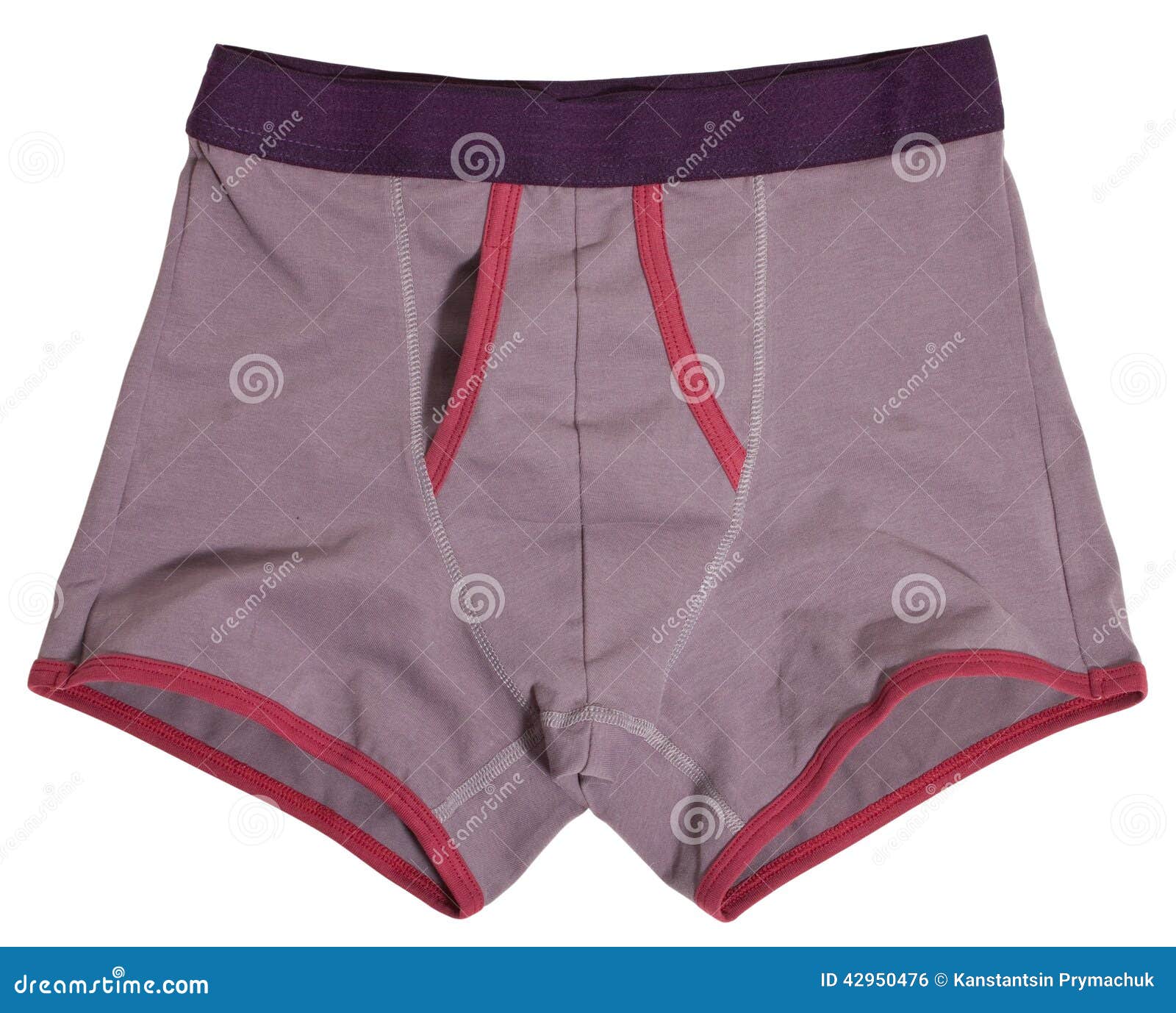 Male Underwear Isolated on White Background. Stock Photo - Image of ...