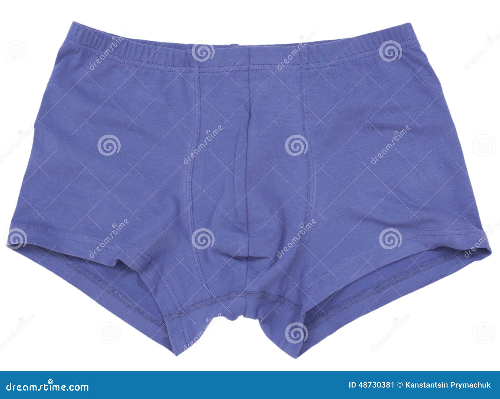 Male Underwear Isolated on White Background. Stock Image - Image of ...