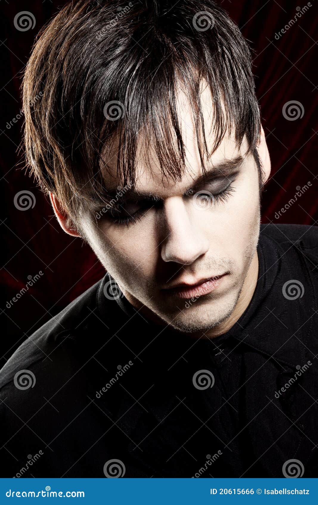 Male Vampire With A Bloody Drink Stock Image | CartoonDealer.com #21652723