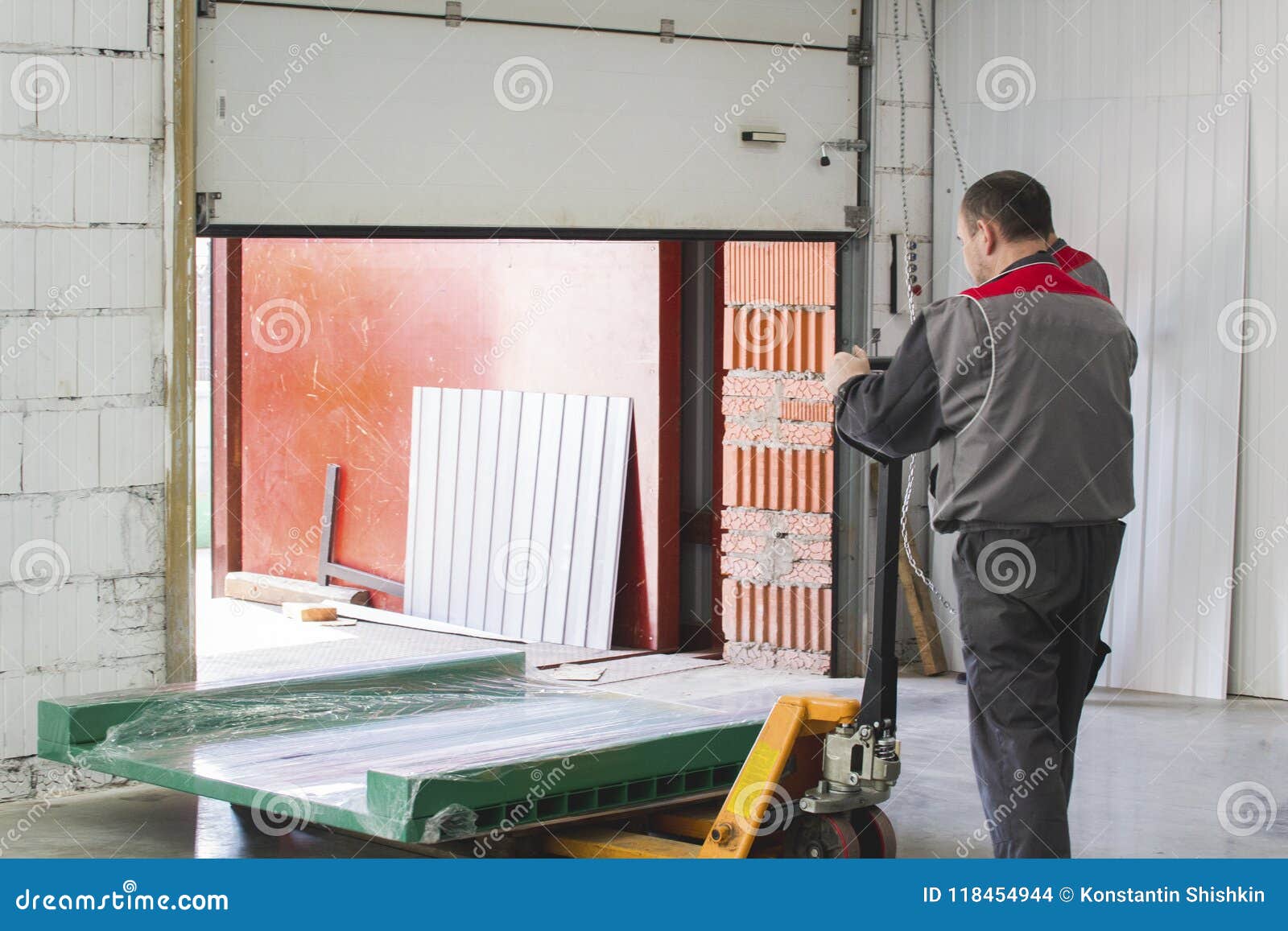 Male Worker at Industrial Factory on Production of Machines Stock Photo ...