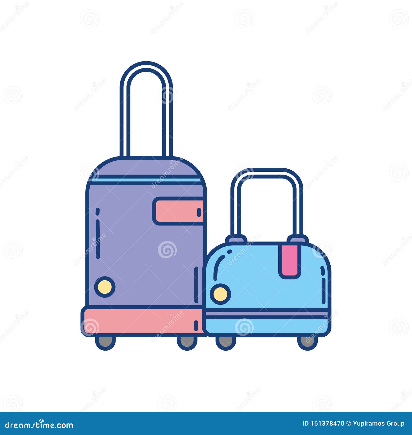 Maletas Aeropuerto De Transporte Aéreo De Transporte De Equipaje  Ilustración del Vector - Ilustración de maletas, aeropuerto: 161378470
