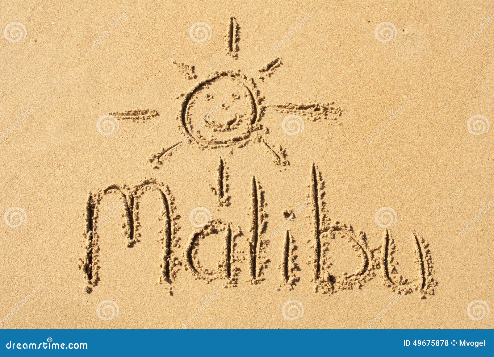 Malibu stock photo. Image of letters, port, west, line 49675878