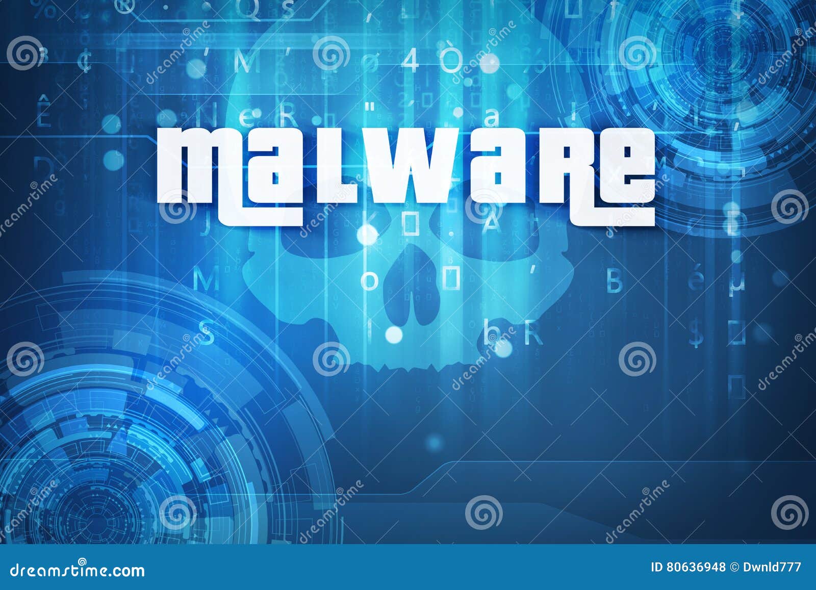 Malicious Software Stock Photography 80636948