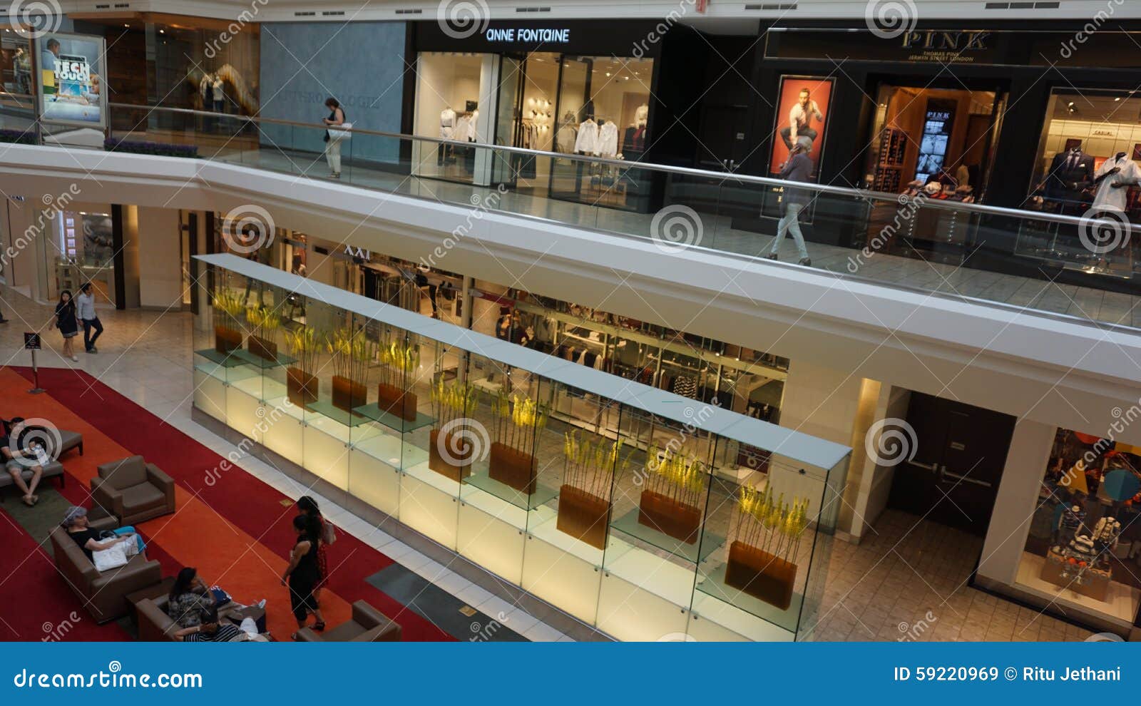 The Mall at Short Hills in New Jersey Editorial Stock Image