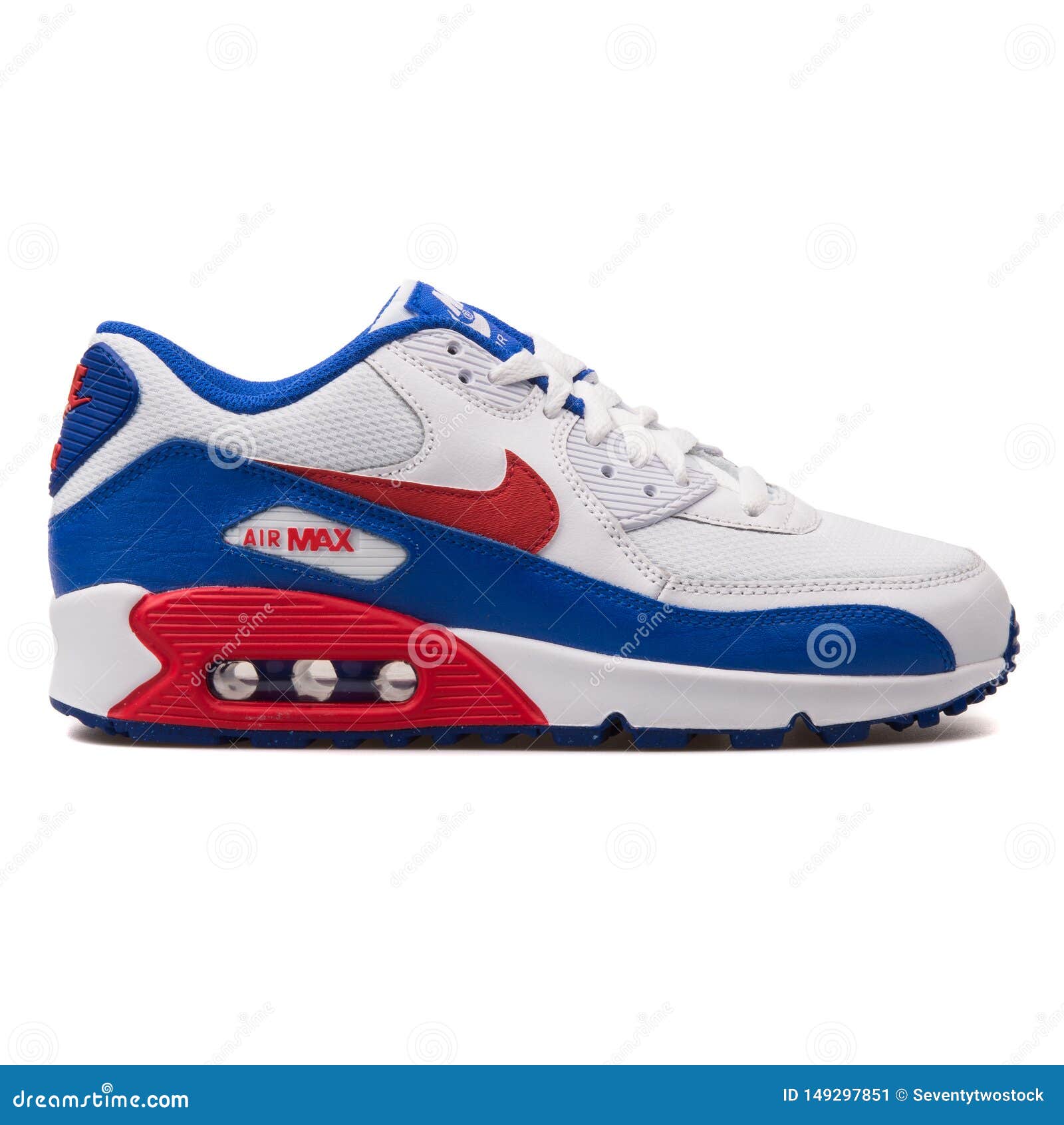 nike air max roja y blanca