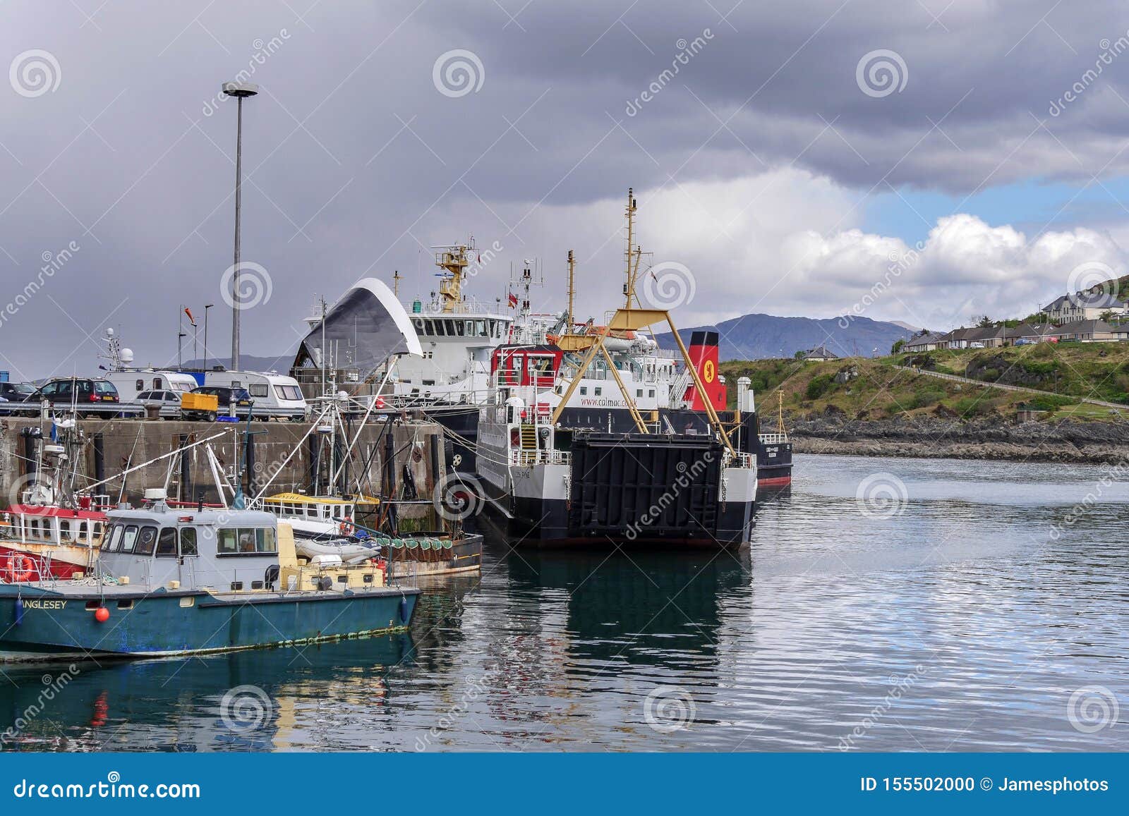 Mallaig Harbour Lochaber Scotland Editorial Image Image Of