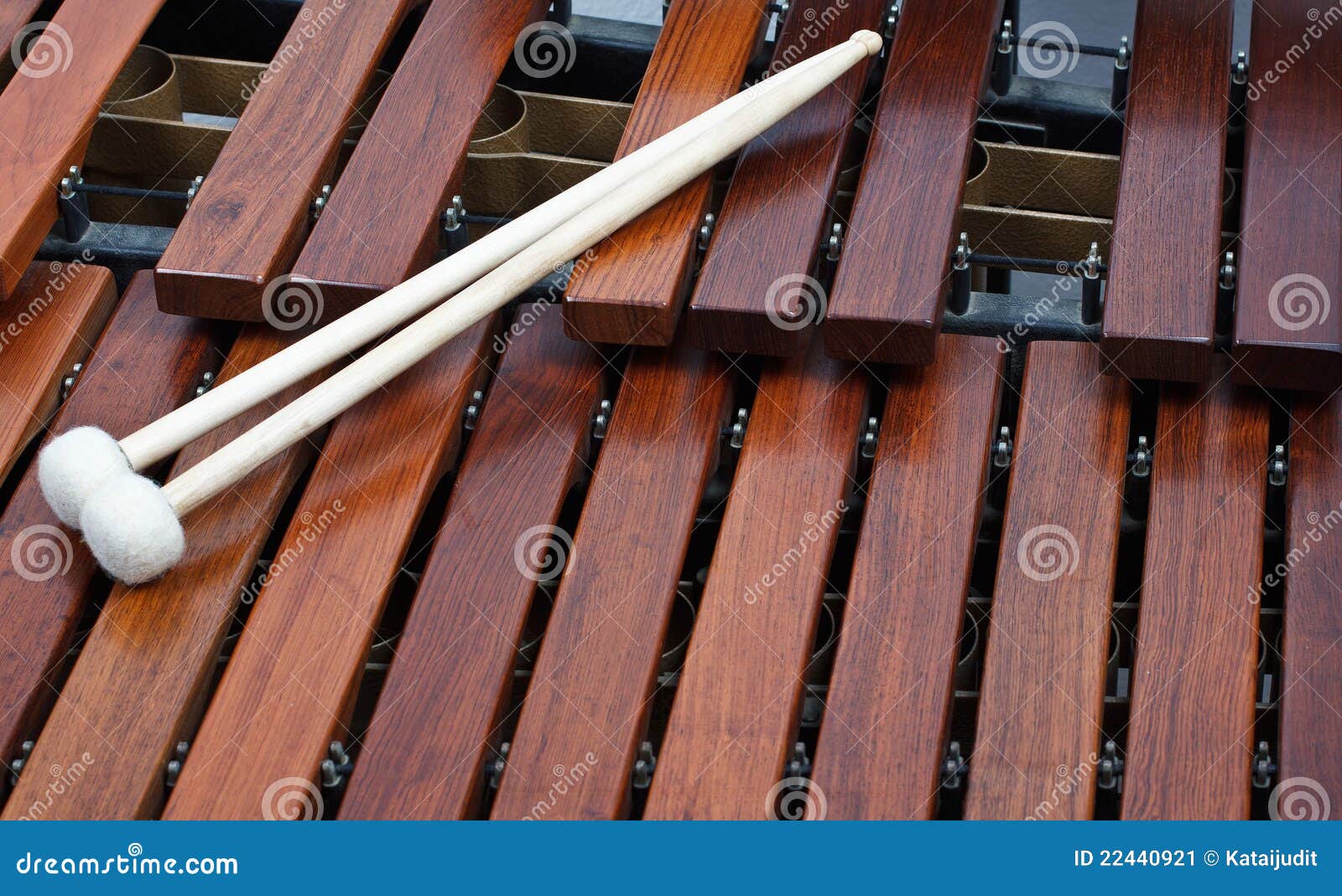 Mallets on marimba stock image. Image of keys, percussion 22440921