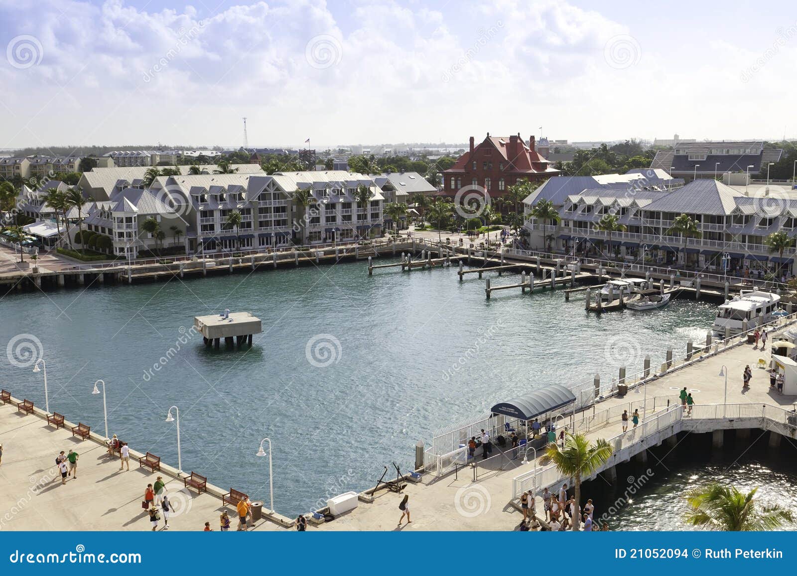 Mallory Square in Key West, Florida Editorial Stock Image Image of