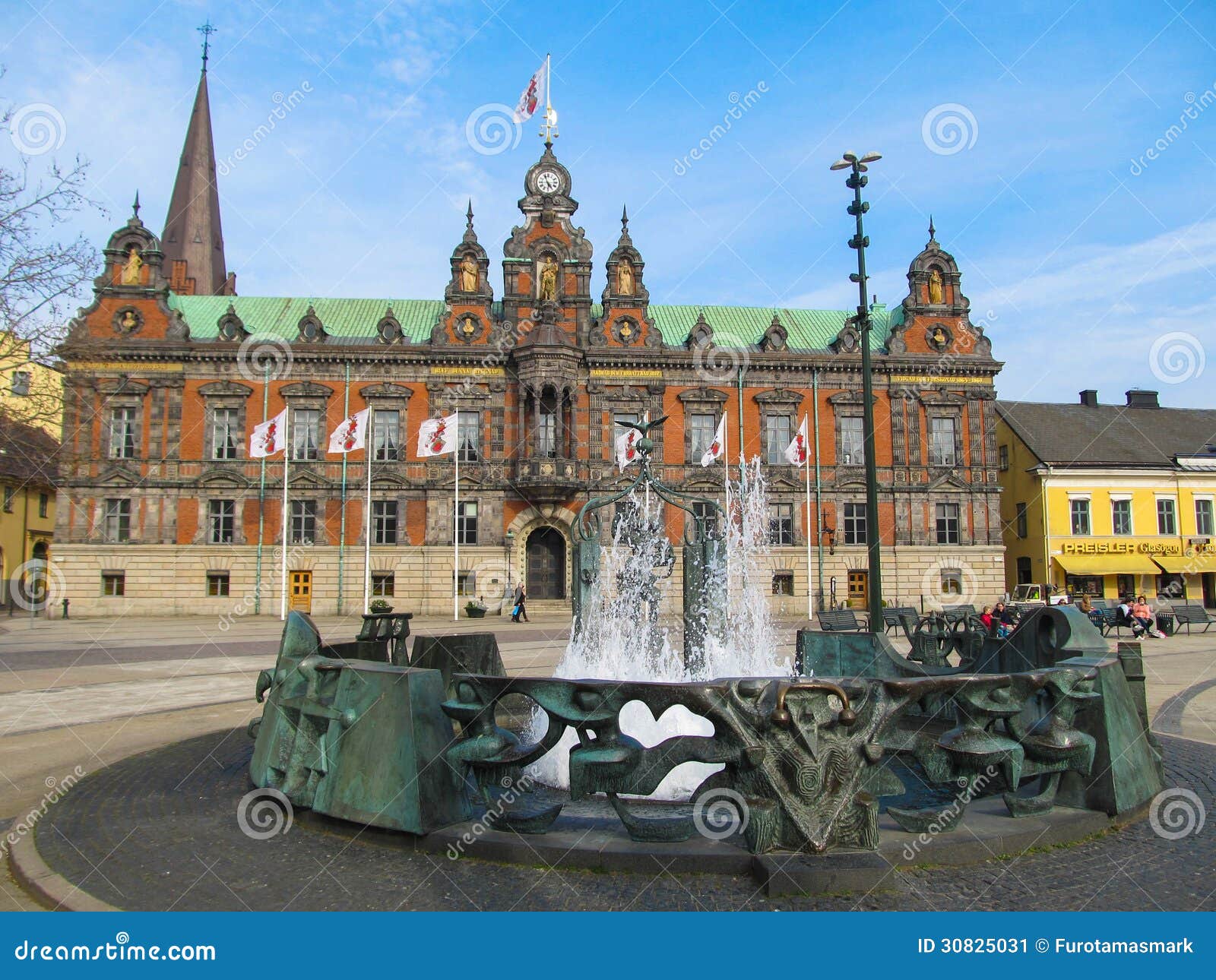 Malmo Town Hall, Sweden editorial photo. Image of european 30825031