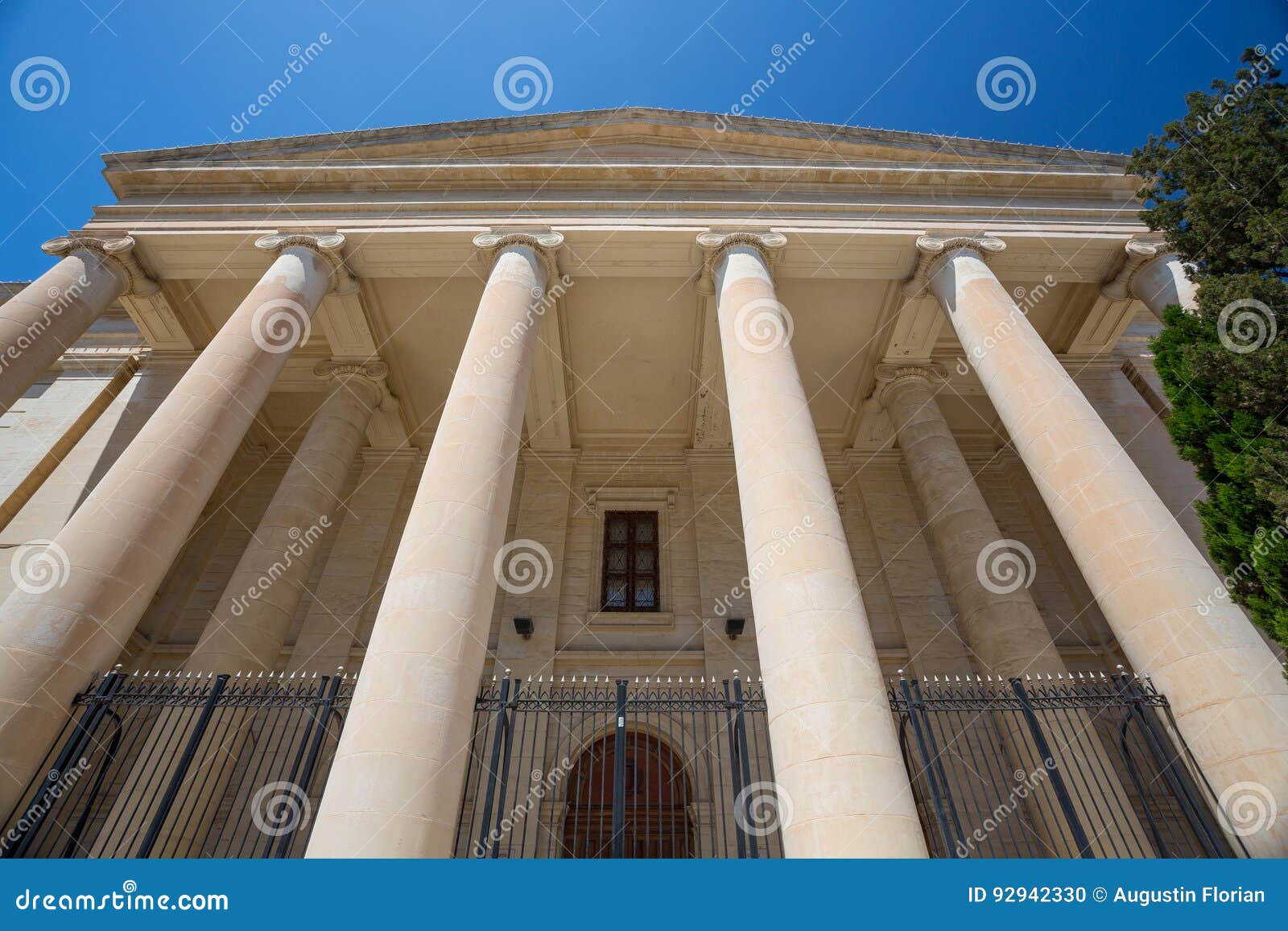 Malta law courts stock photo. Image of courthouse, blue 92942330