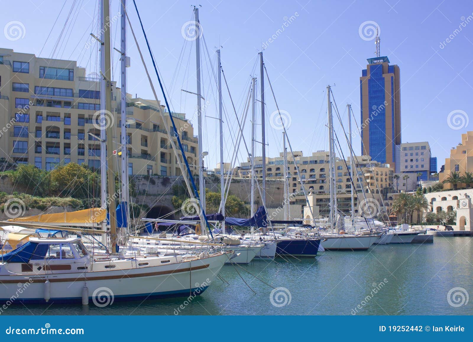 Malta marina stock photo. Image of affluence, holiday 19252442