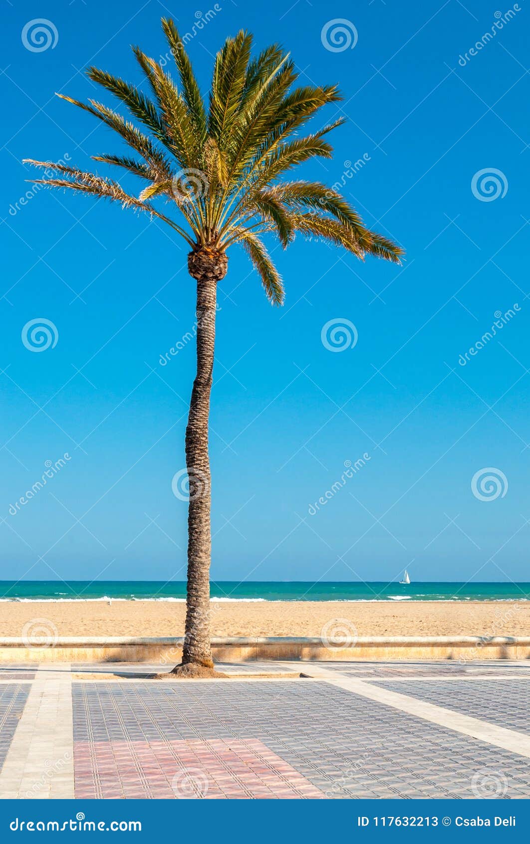 malvarrosa beach, valencia, spain