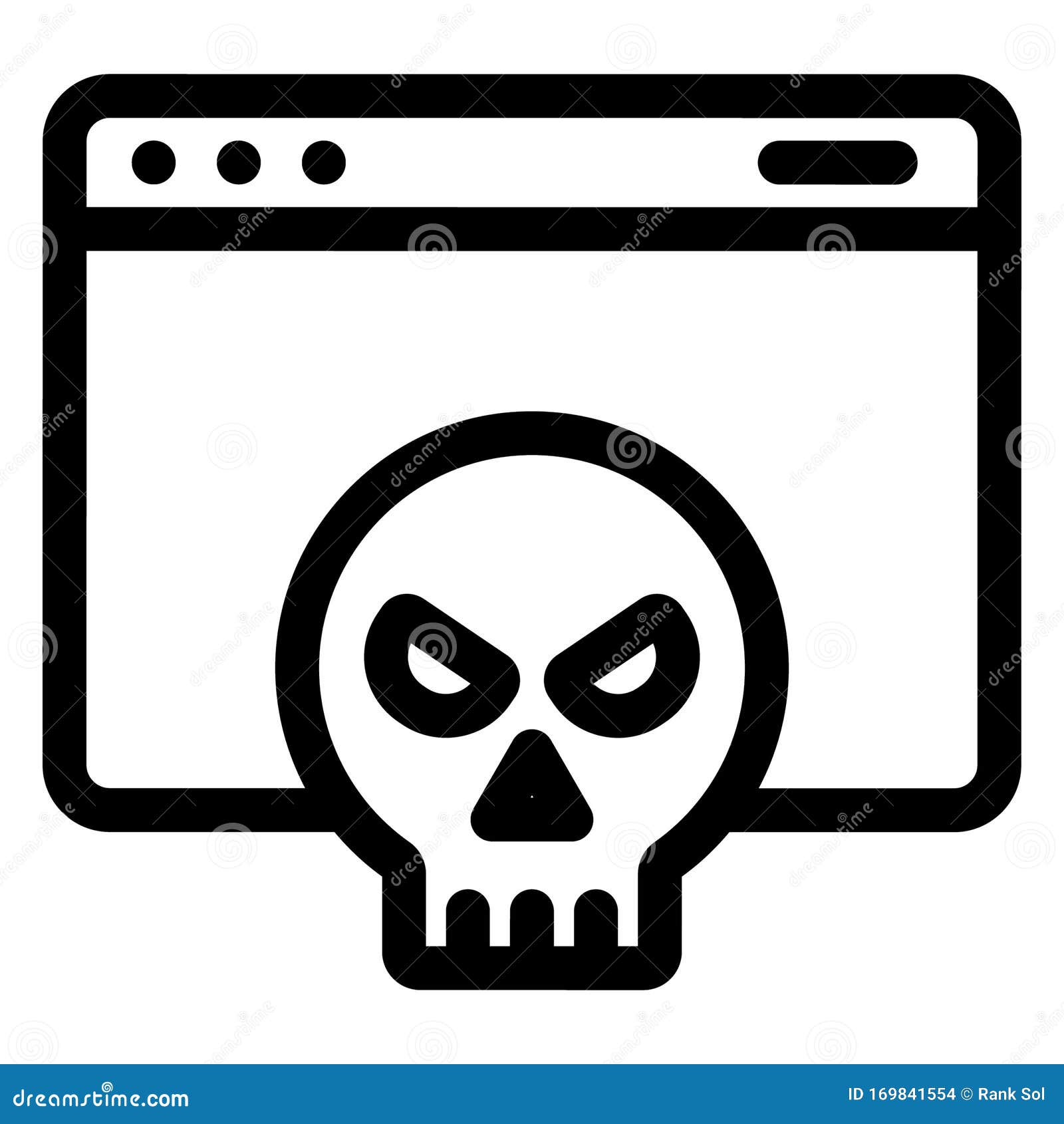 malware, virus   icon which can easily modify or edit