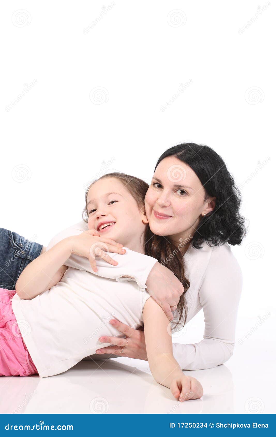 Mama Und Die Kleine Tochter Stockfoto Bild Von Alter Frau 17250234