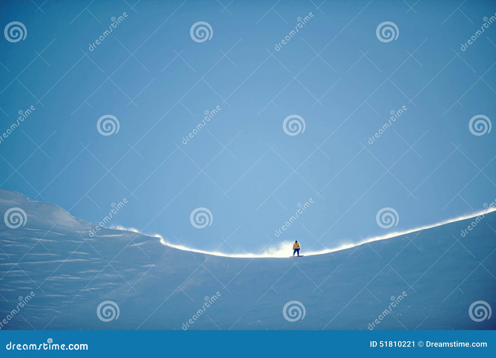 Mammoth Mountain Snowboarder Stock Image Image Of Backside