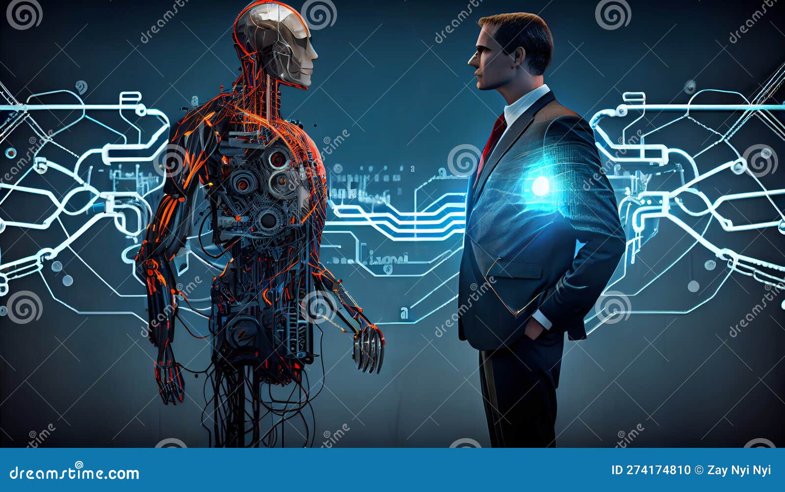https://thumbs.dreamstime.com/z/man-ai-robot-look-each-other-concept-human-war-future-idea-274174810.jpg