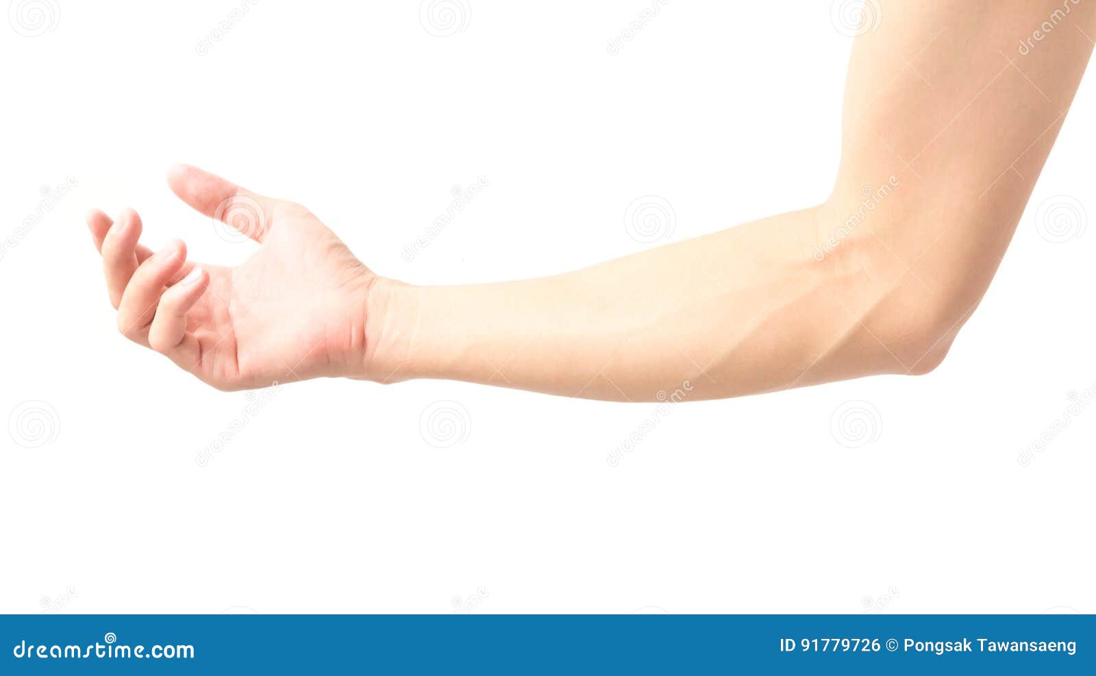 Man Arm With Blood Veins On White Background Health Care And Me Stock Photo Image Of Human Medicine 91779726