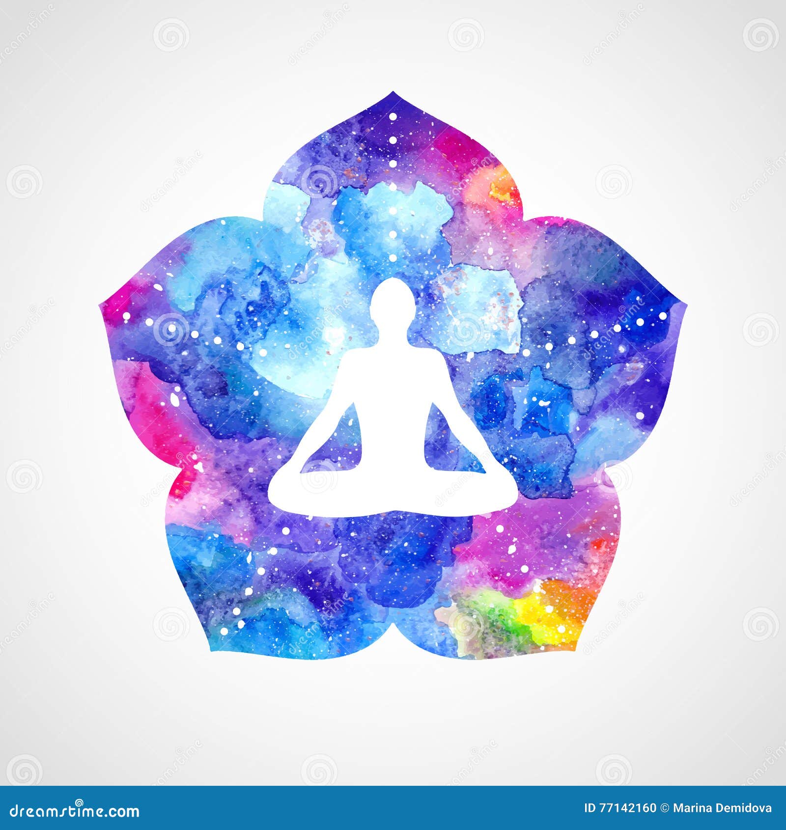 Wallpaper girl vector art yoga asana Meditation images for desktop  section минимализм  download