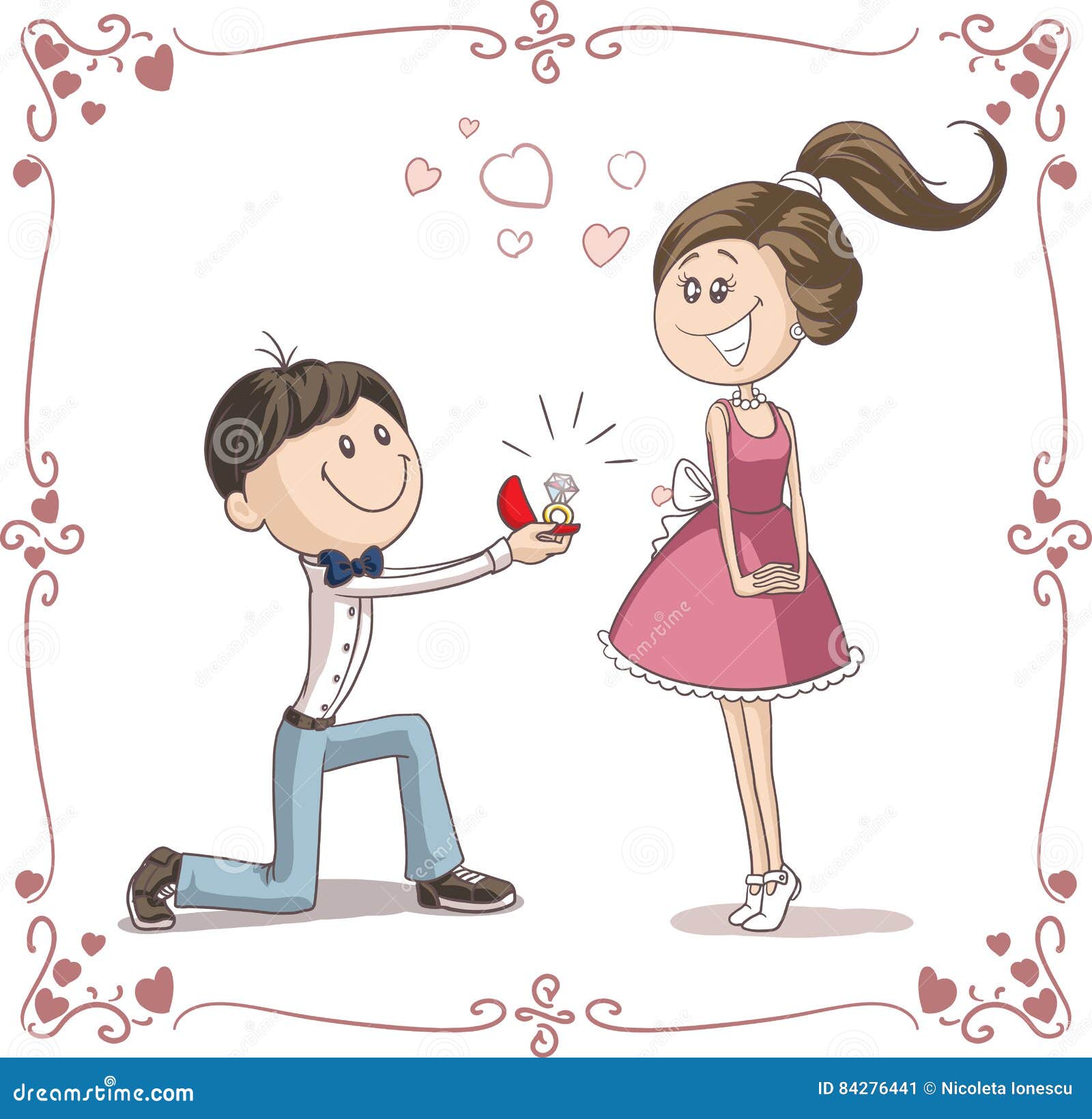 Man Asking Woman To Marry Him Cartoon Illustration Stock Vector - Illustration of cartoon, diamond: 84276441 Man Asking Woman To Marry Him Cartoon Illustration Stock Vector - Illustration of cartoon, diamond: 84276441