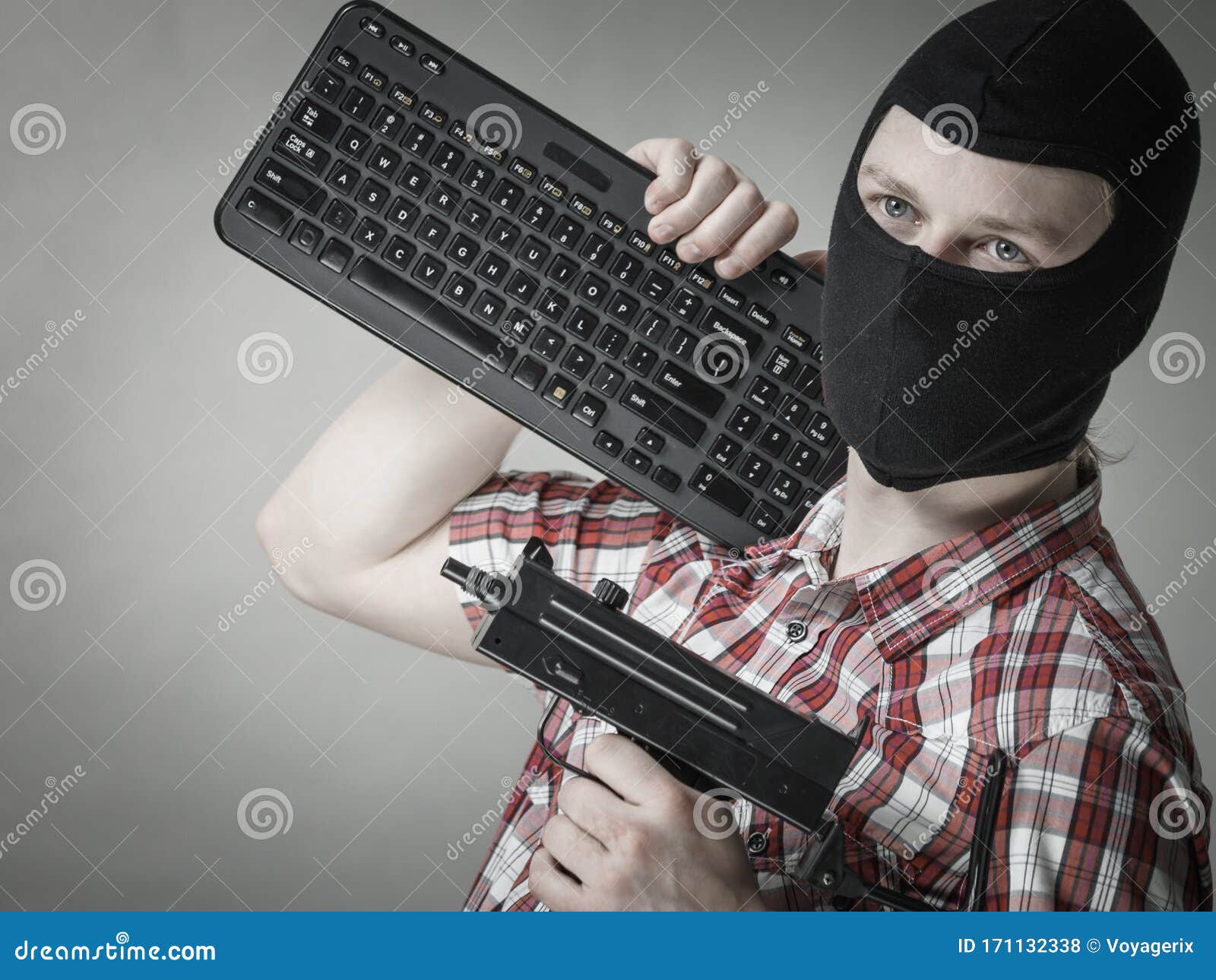 Keyboard Gun