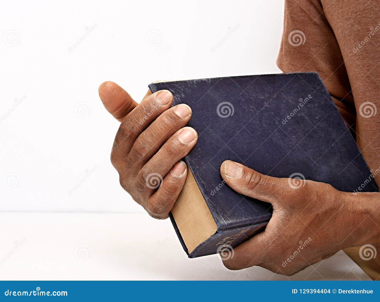Man with a bible stock photo. Image of gospel, background - 129394404