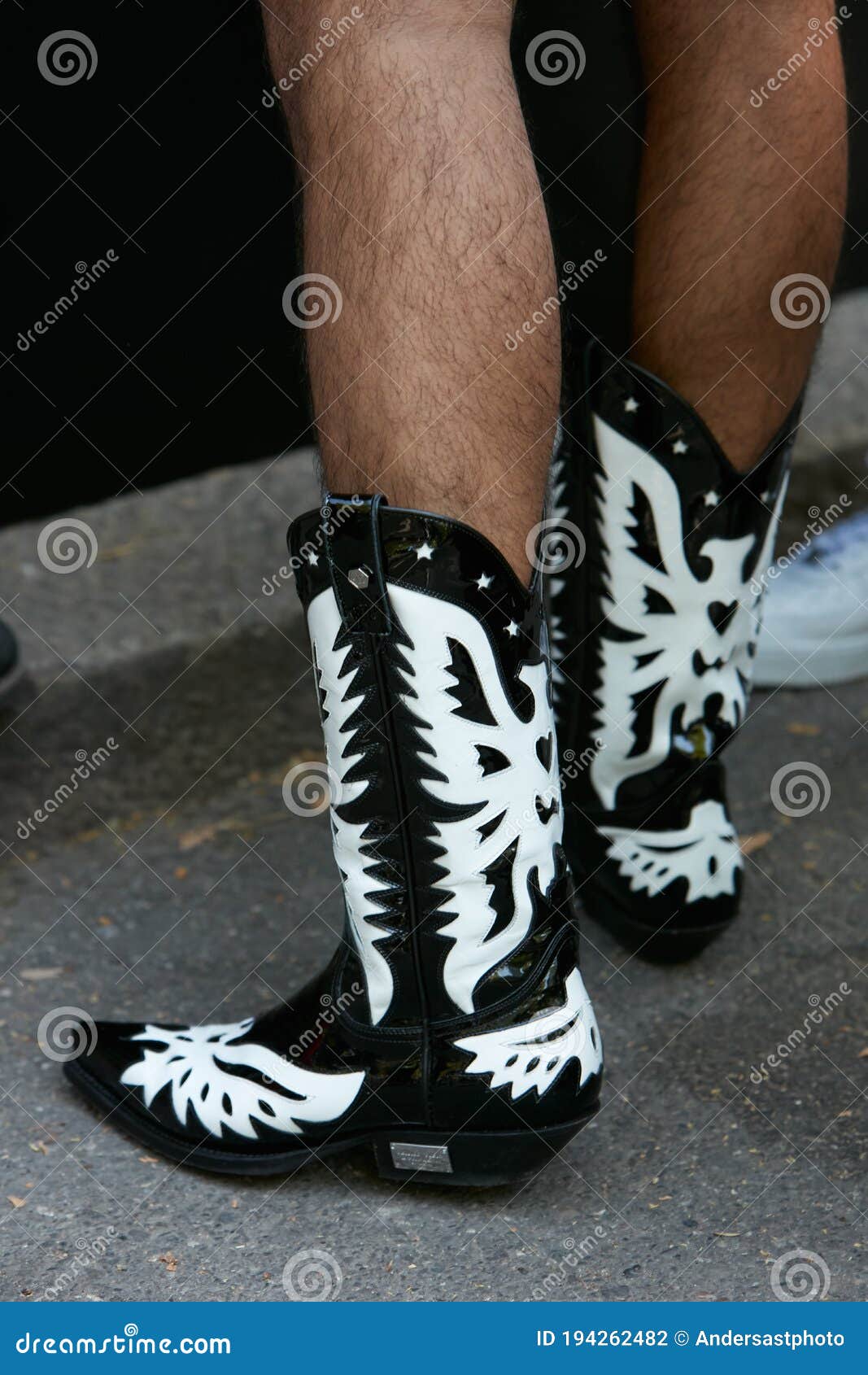 fendi black and white boots