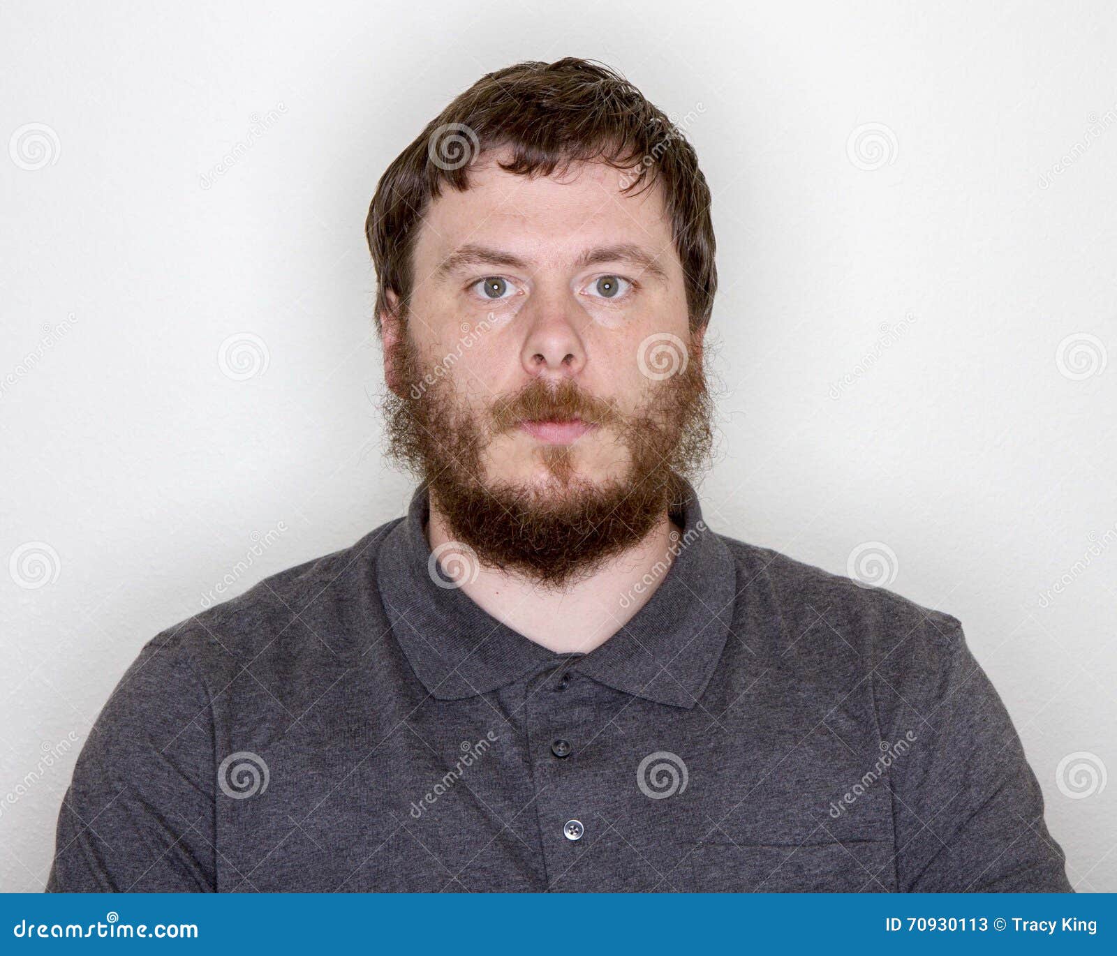 Man with a blank stare stock image. Image of portrait 70930113