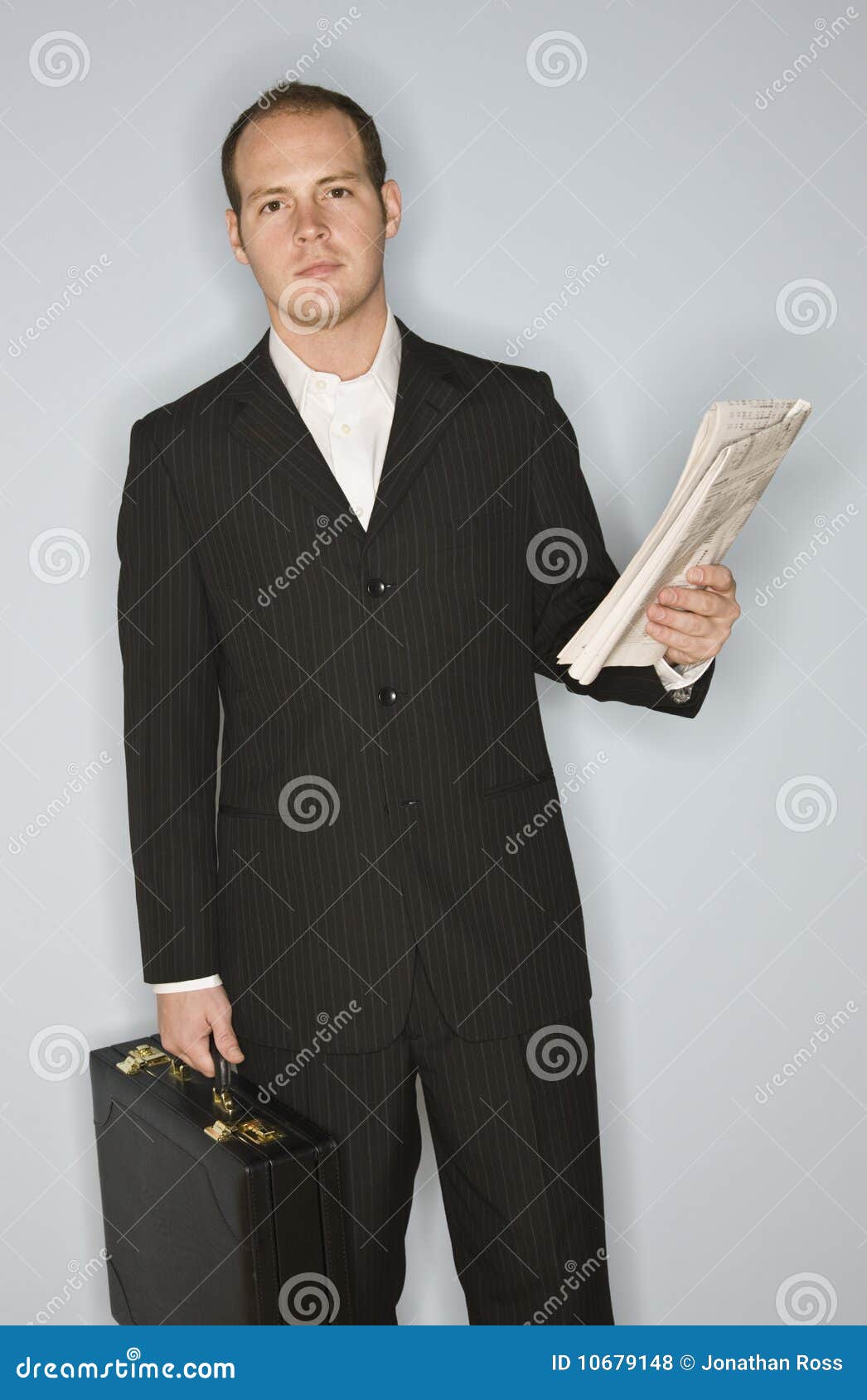 Man With Briefcase Royalty Free Stock Photos - Image: 10679148
