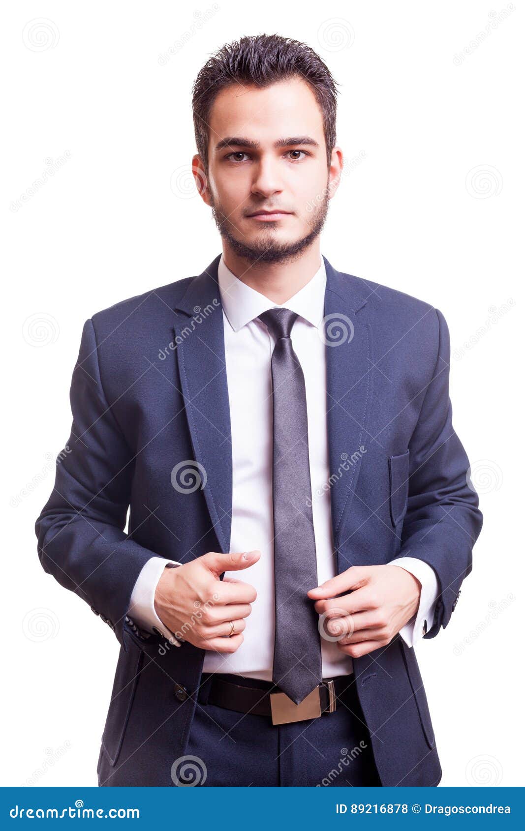 Man in business suit stock photo. Image of mobile, people - 89216878