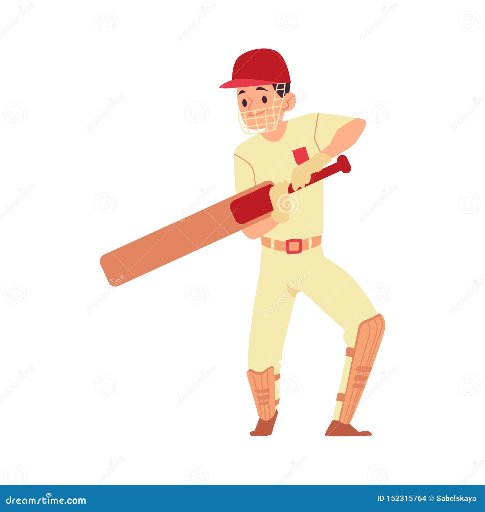 Man in Cap and Sport Uniform Stands Holding Cricket Bat Cartoon Style Stock Vector - Illustration of practicing, playing: 152315764 Man in Cap and Sport Uniform Stands Holding Cricket Bat Cartoon Style Stock Vector - Illustration of practicing, playing: 152315764