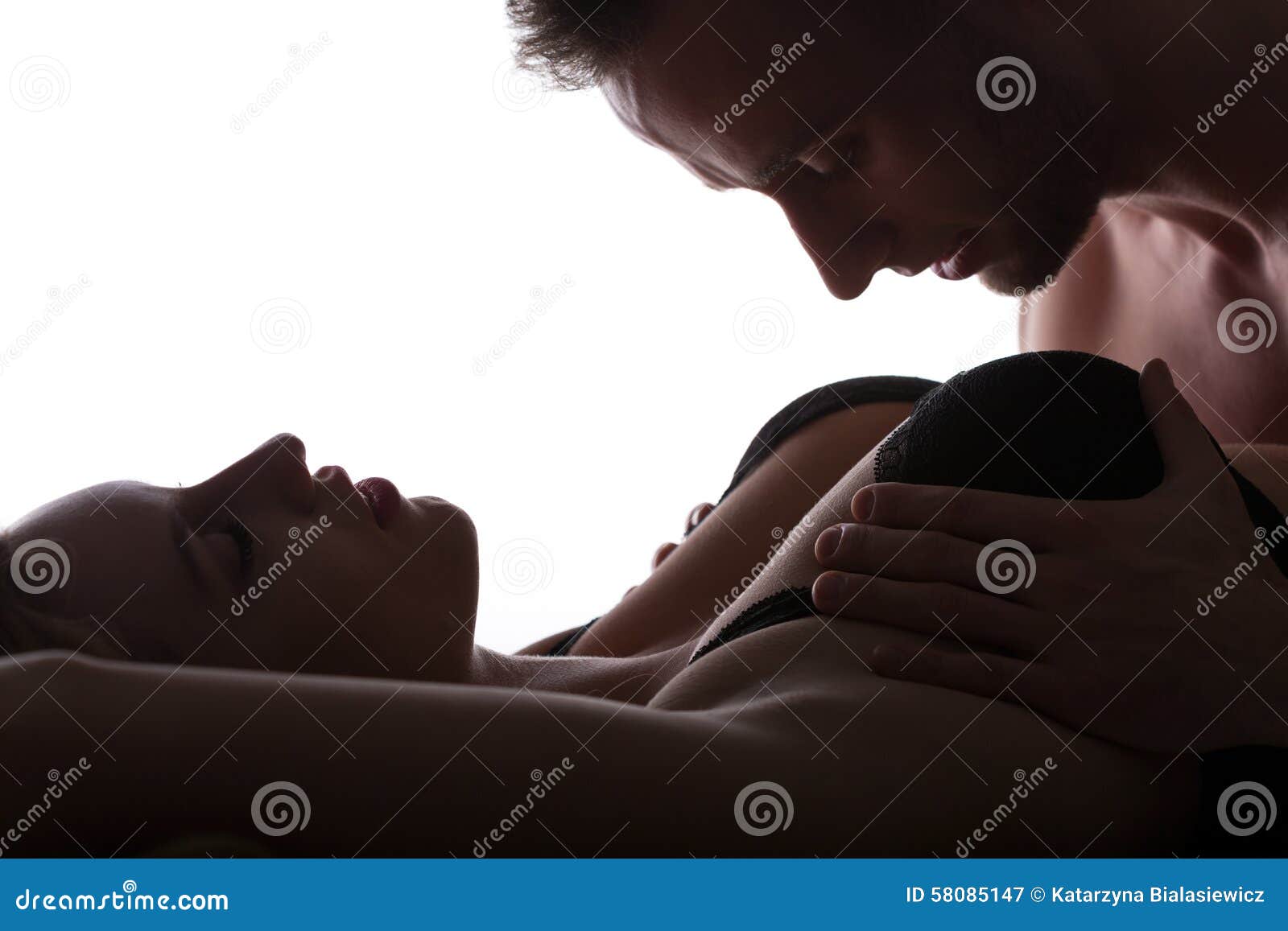 Men Caressing Breasts