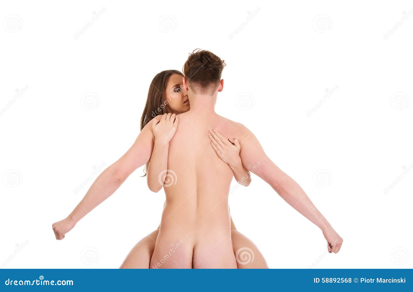 Topless Woman Naked Man