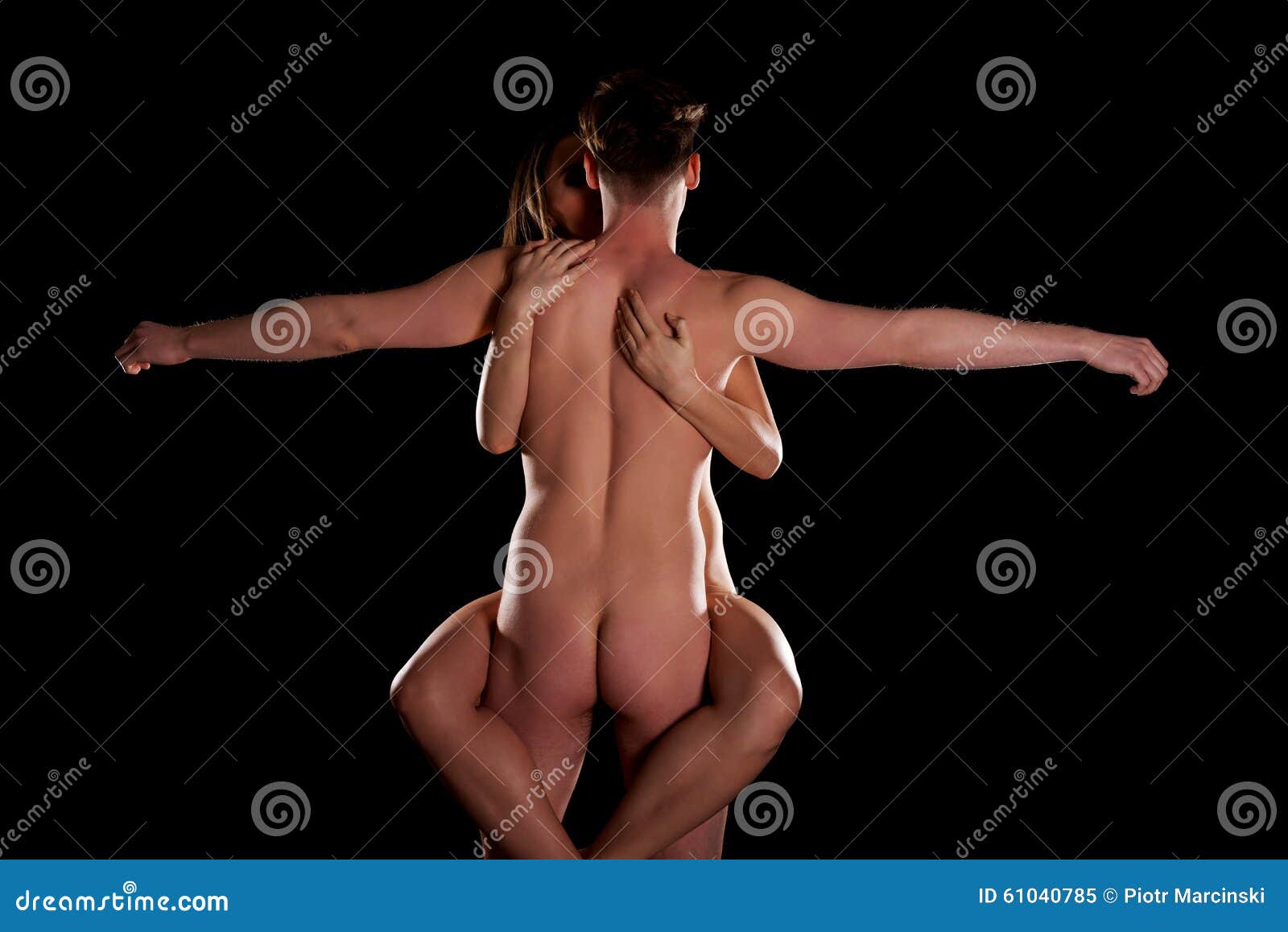 nude non pornstar carrying a naked women