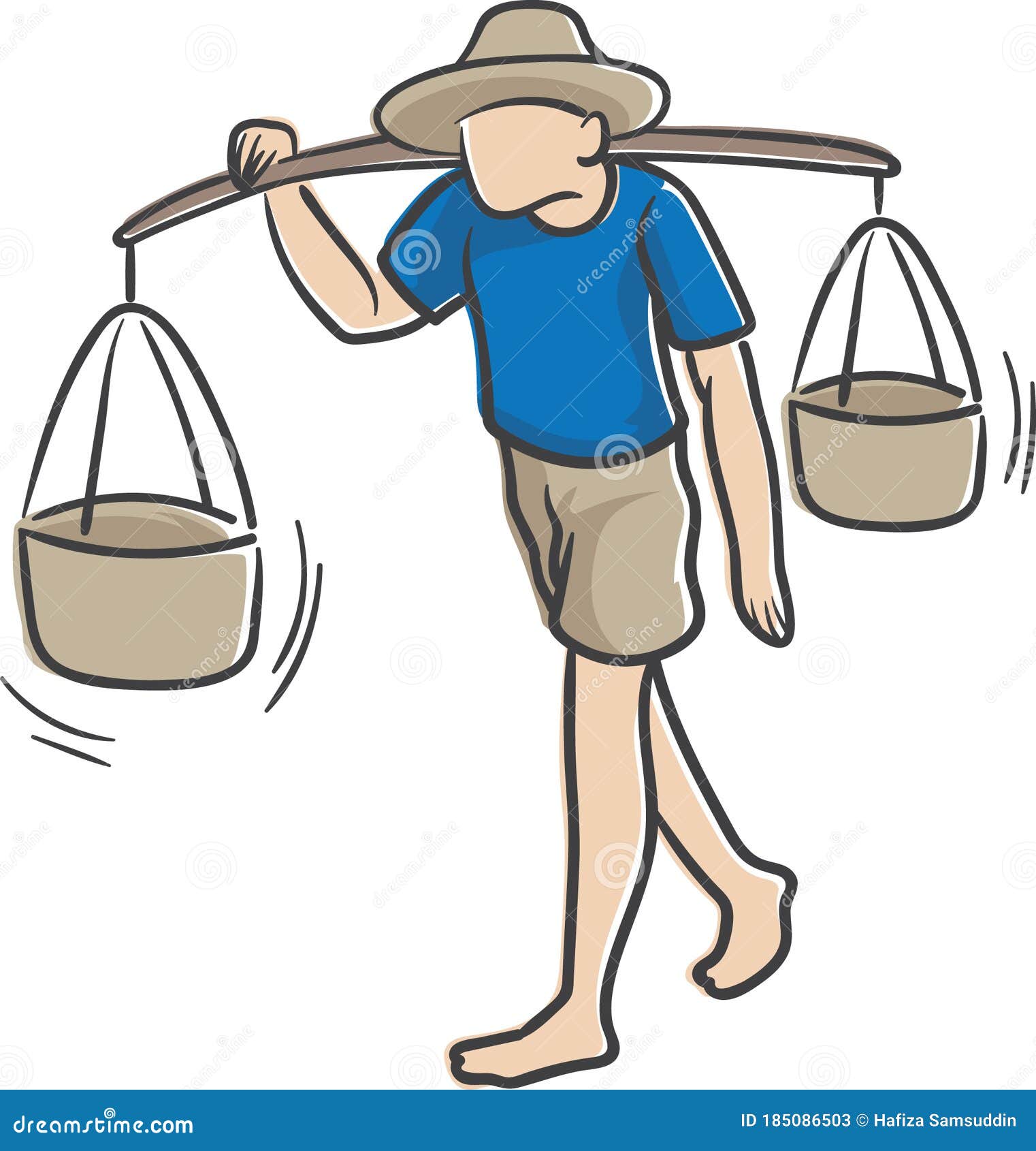 Males Carrying Cardboard Boxes Cartoon Vector