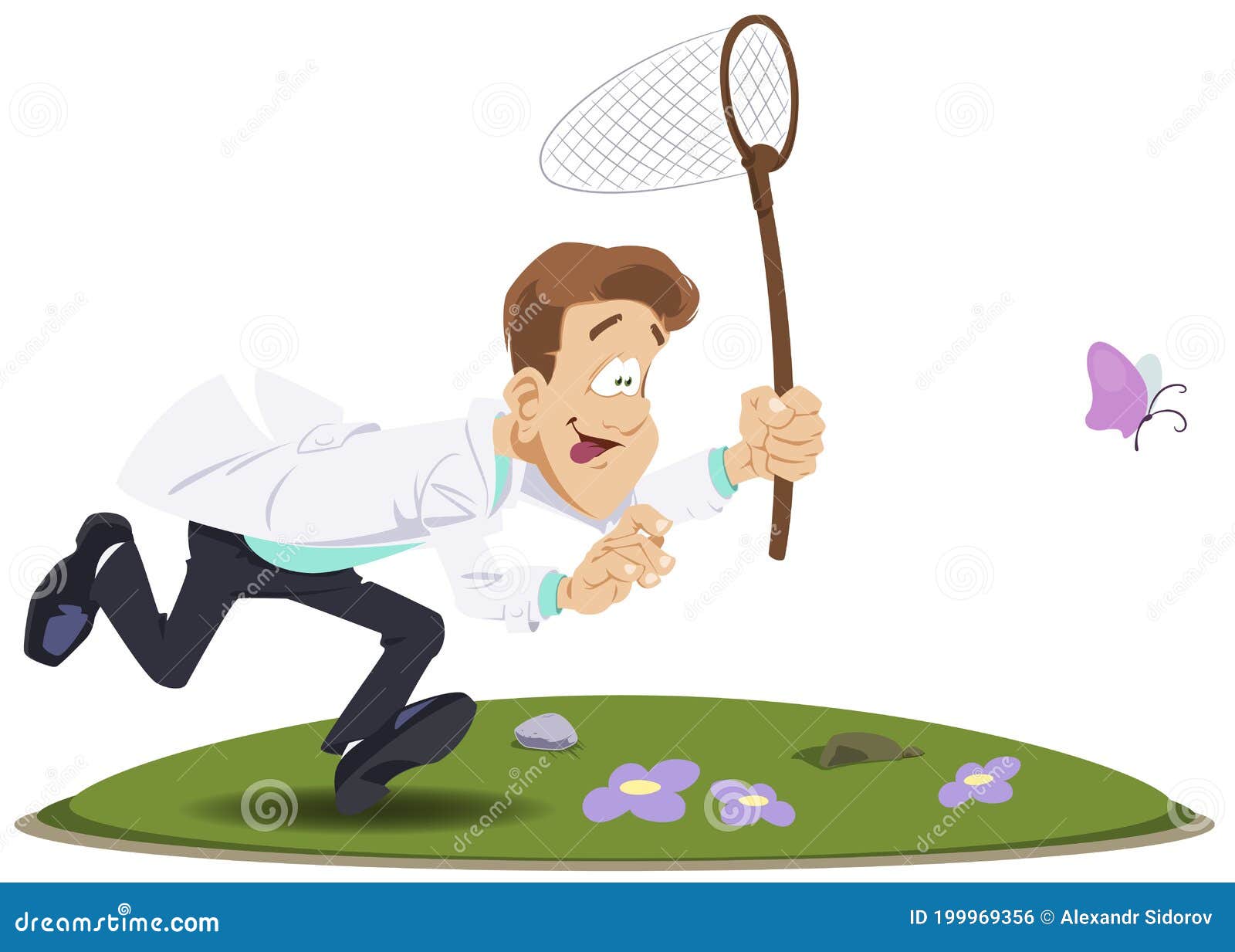 Man Catching Butterflies with Net. Illustration for Internet and Mobile Website Stock Vector - Illustration of outdoor, lifestyle: 199969356 Man Catching Butterflies with Net. Illustration for Internet and Mobile Website Stock Vector - Illustration of outdoor, lifestyle: 199969356