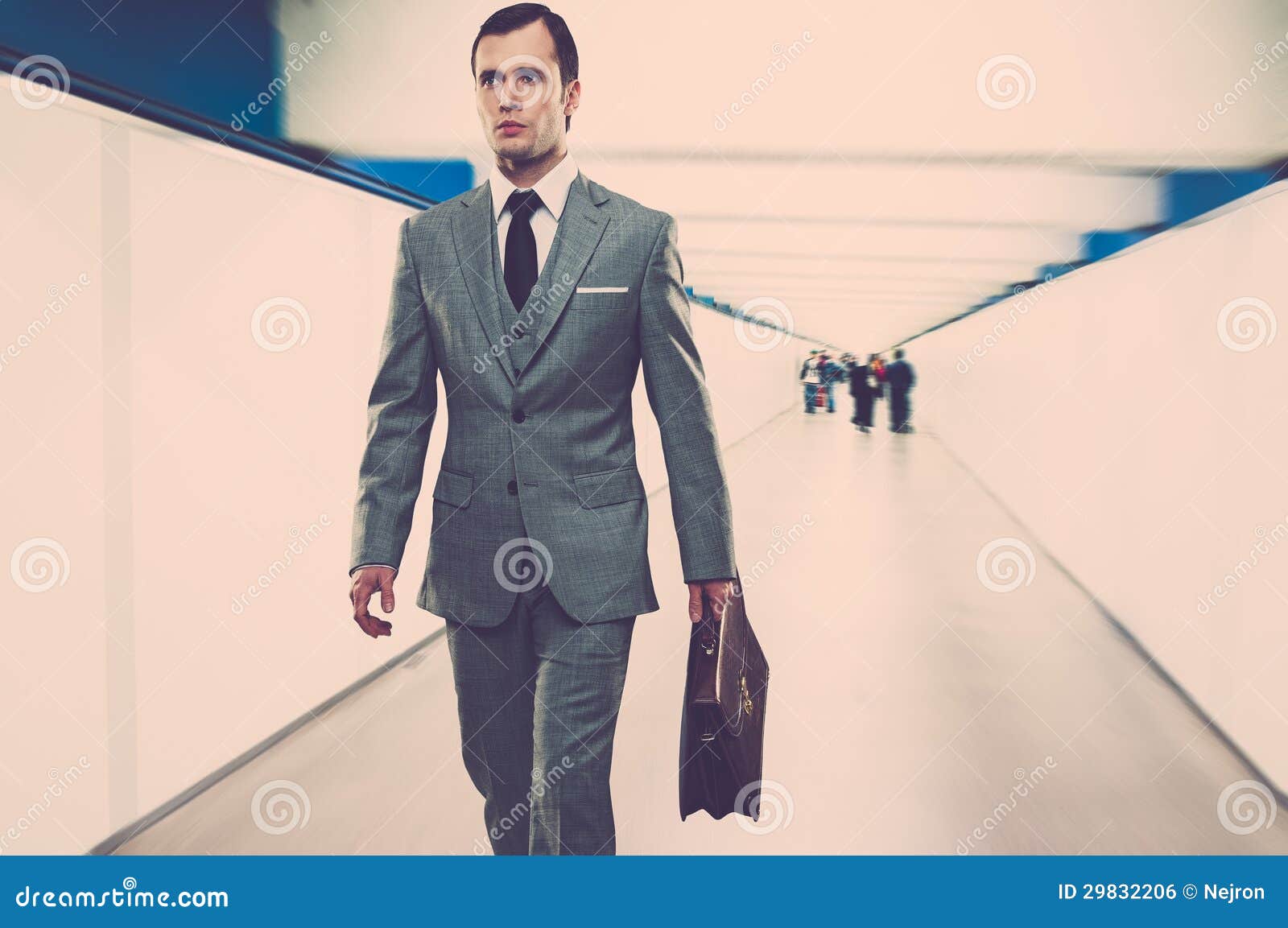 businessman with briefcase