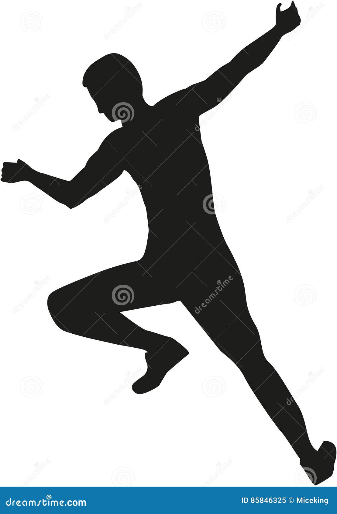 Man Climbing without Safety Ropes Stock Vector Illustration of bouldering, logo 85846325