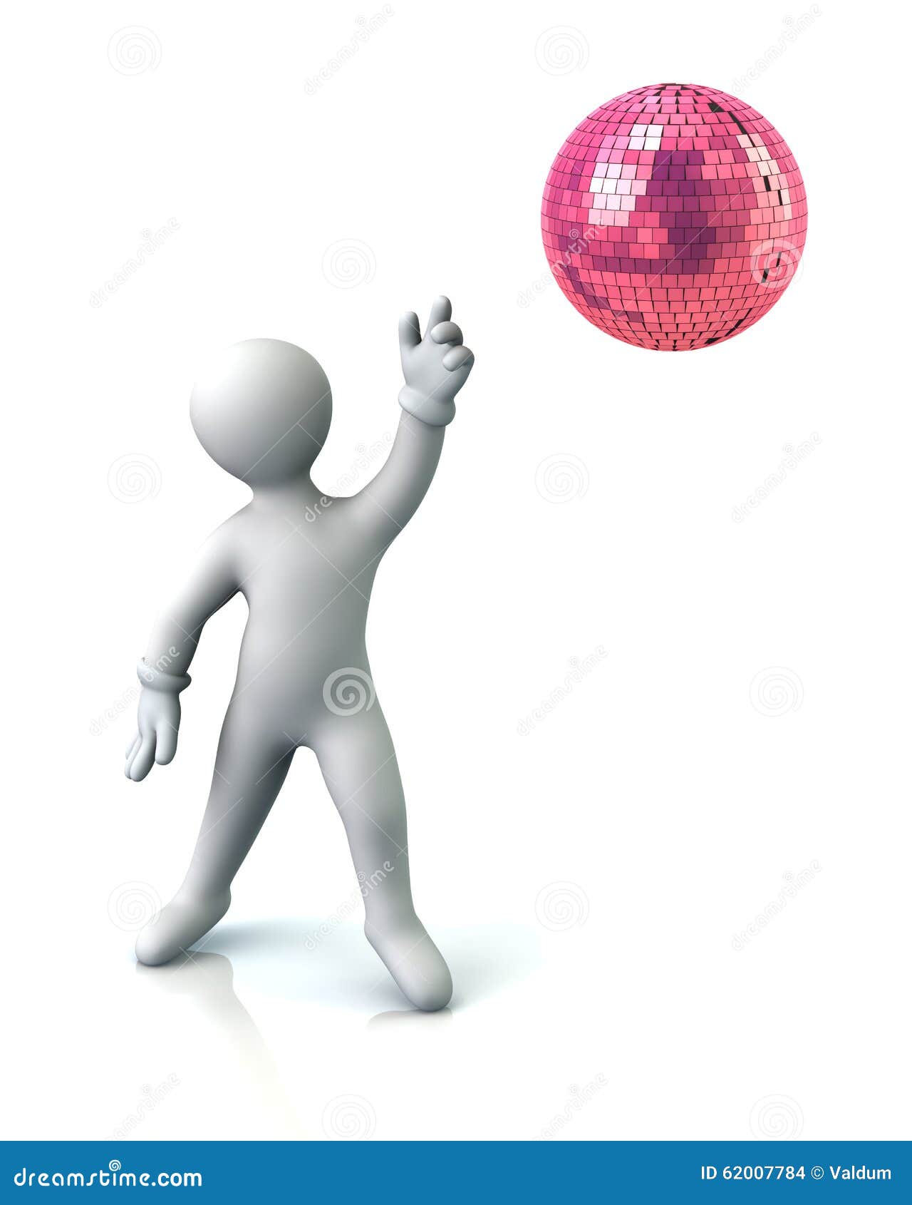 Man dancing and disco ball stock illustration. Illustration of cartoon