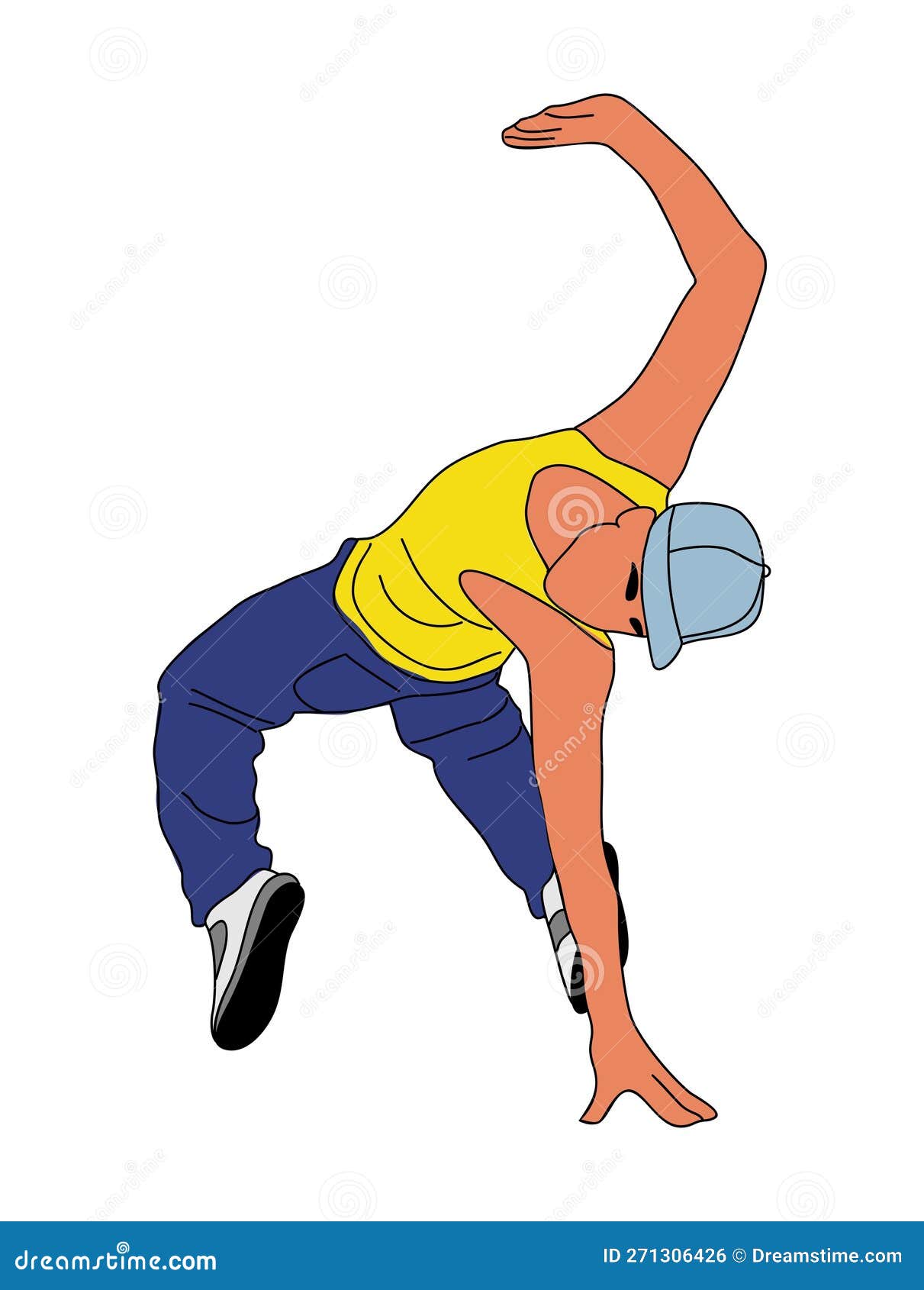 hip hop dancing animation