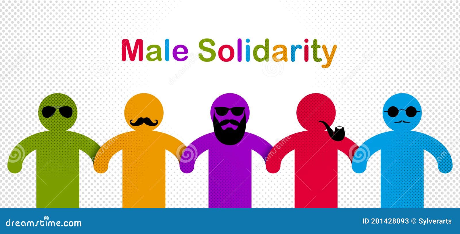 man day international holiday, gentleman club, male solidarity concept   icon