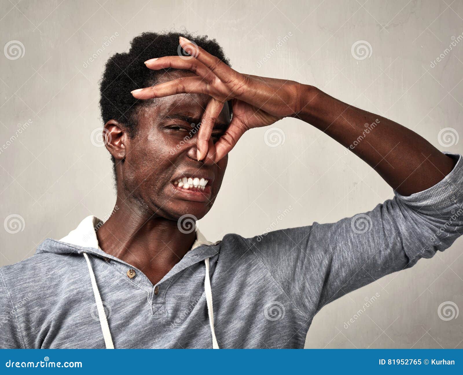 Man disgusted stock image. Image of afroamerican, male - 81952765