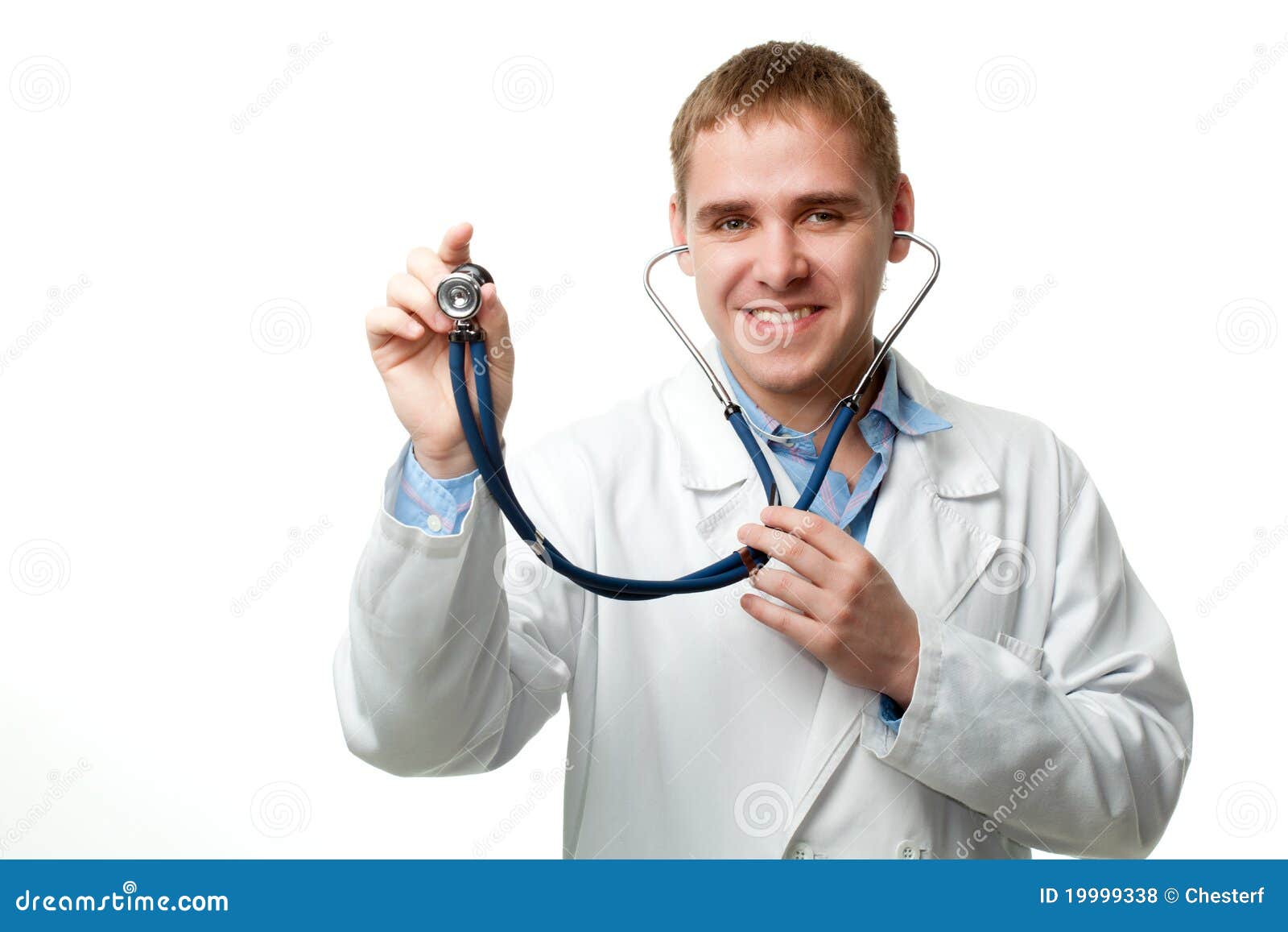 Man Doctor with Stethoscope Stock Photo Image of health, fashion