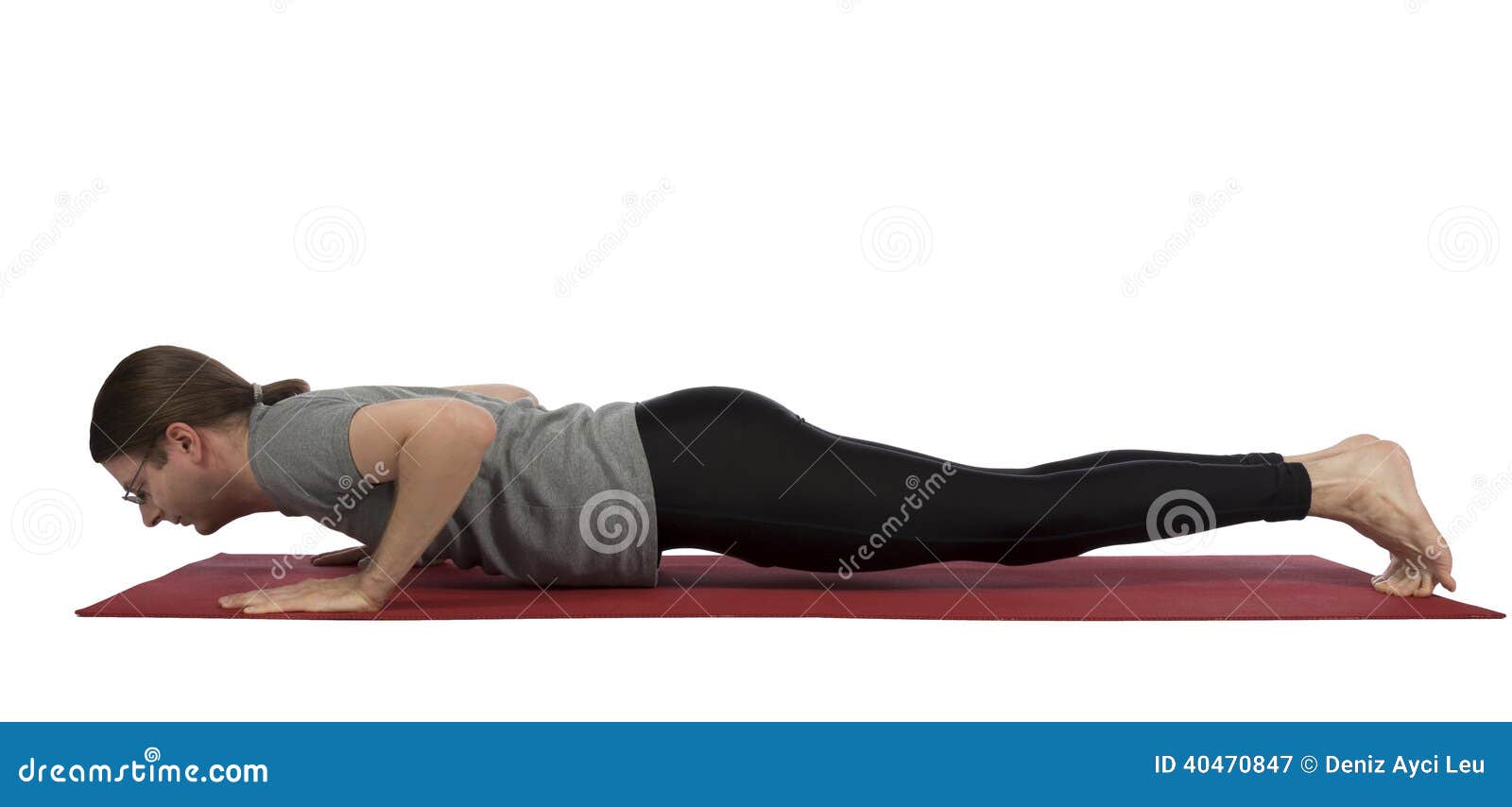 yoga exercise on the mat,urdhva chaturanga dandasana Stock Photo - Alamy