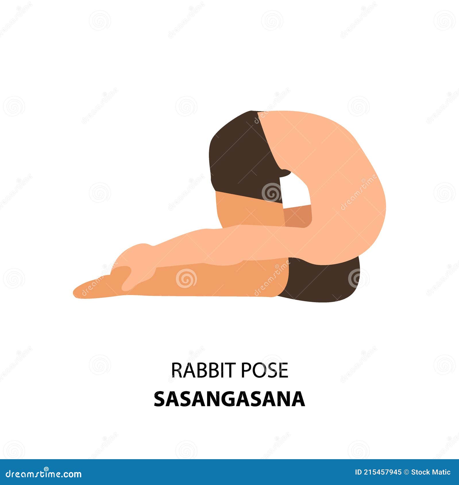 Rabbit Pose - Children Inspired by Yoga - Pose of the week