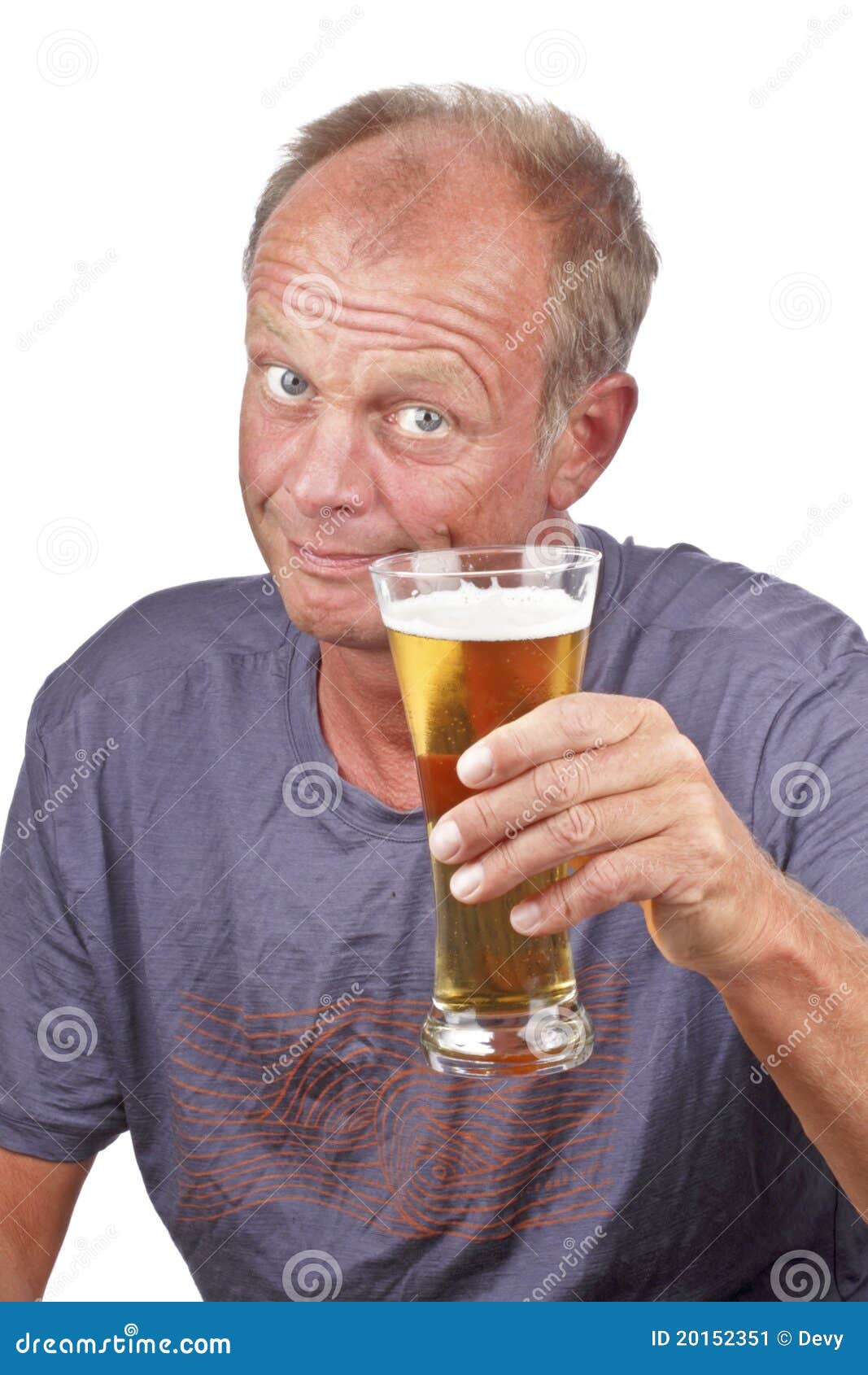 Man Drinking A Beer Stock Image - Image: 20152351